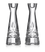 Set of 2 Lismore Essence Candlesticks (20cm)