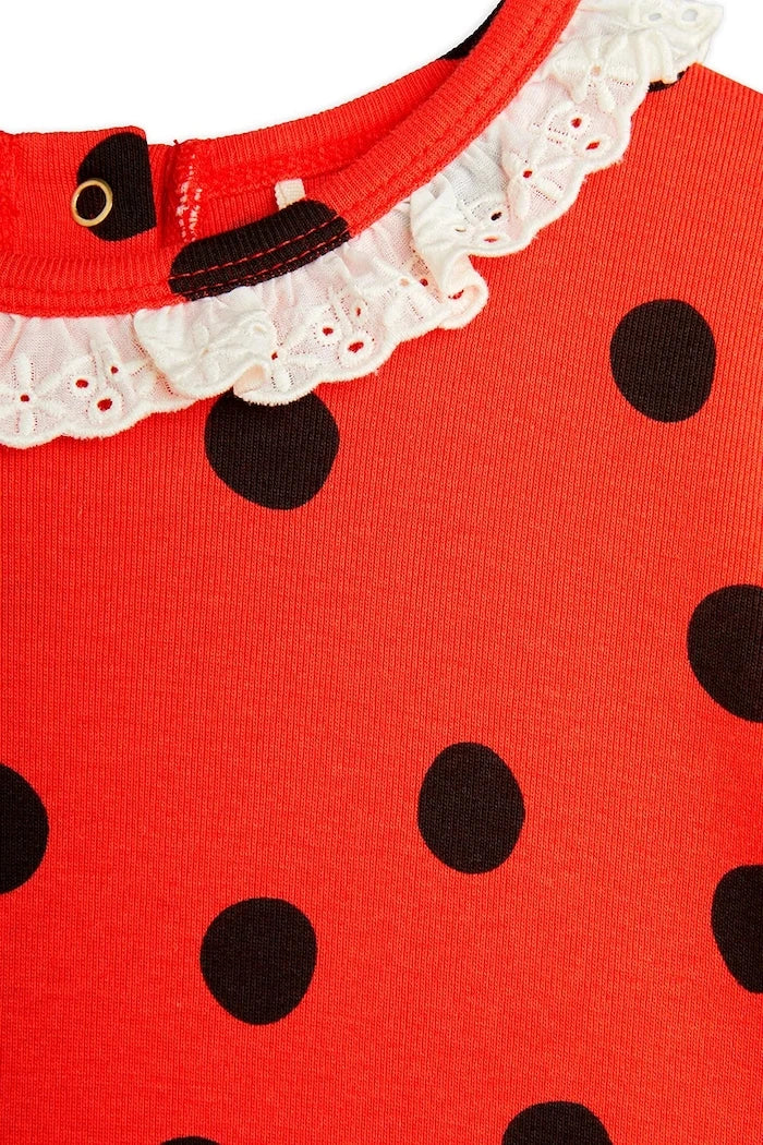 Mini Rodini Dots Çocuk Pamuklu Elbise