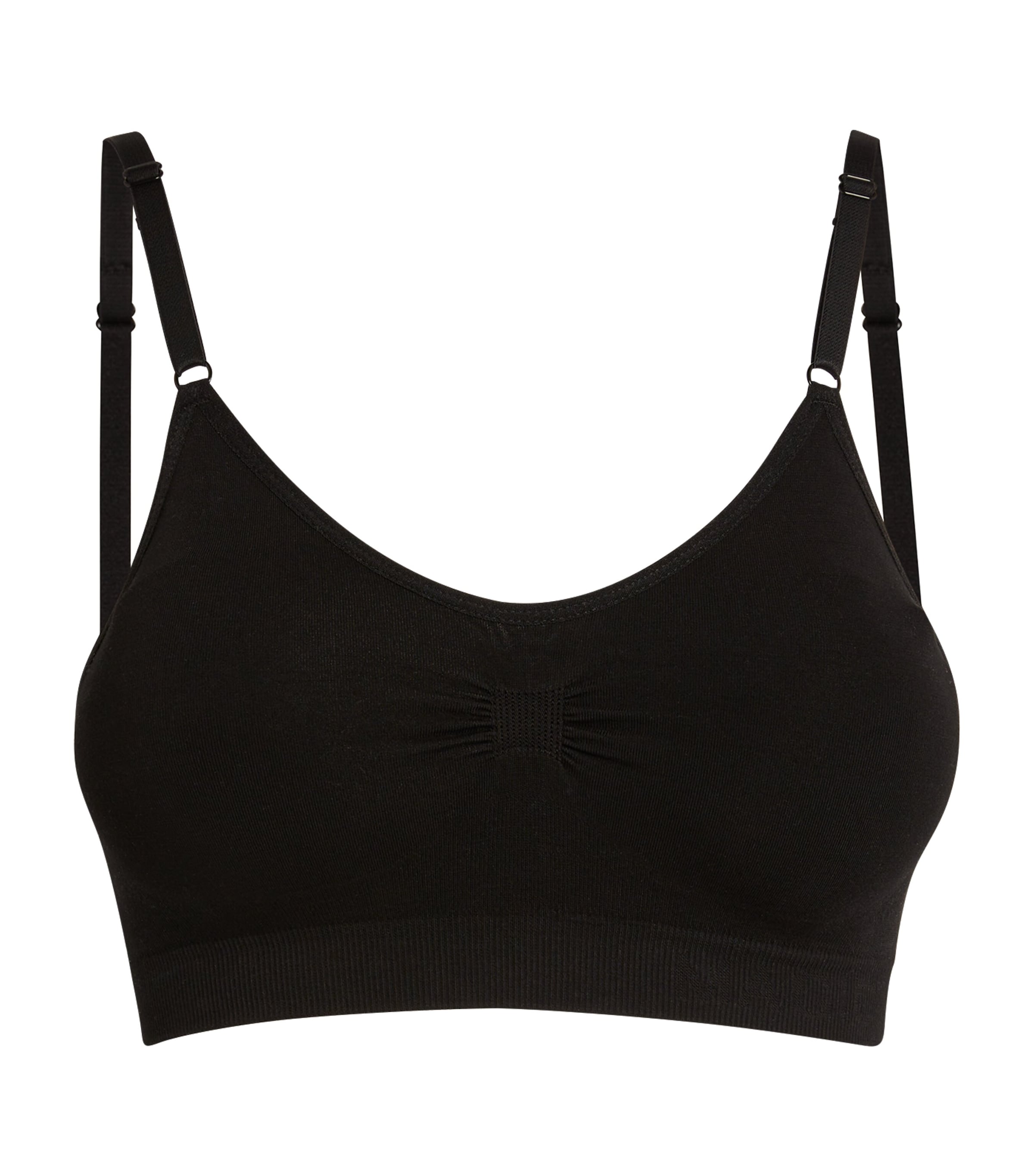 Dsired Black Removable-Inserts Mastectomy Bra