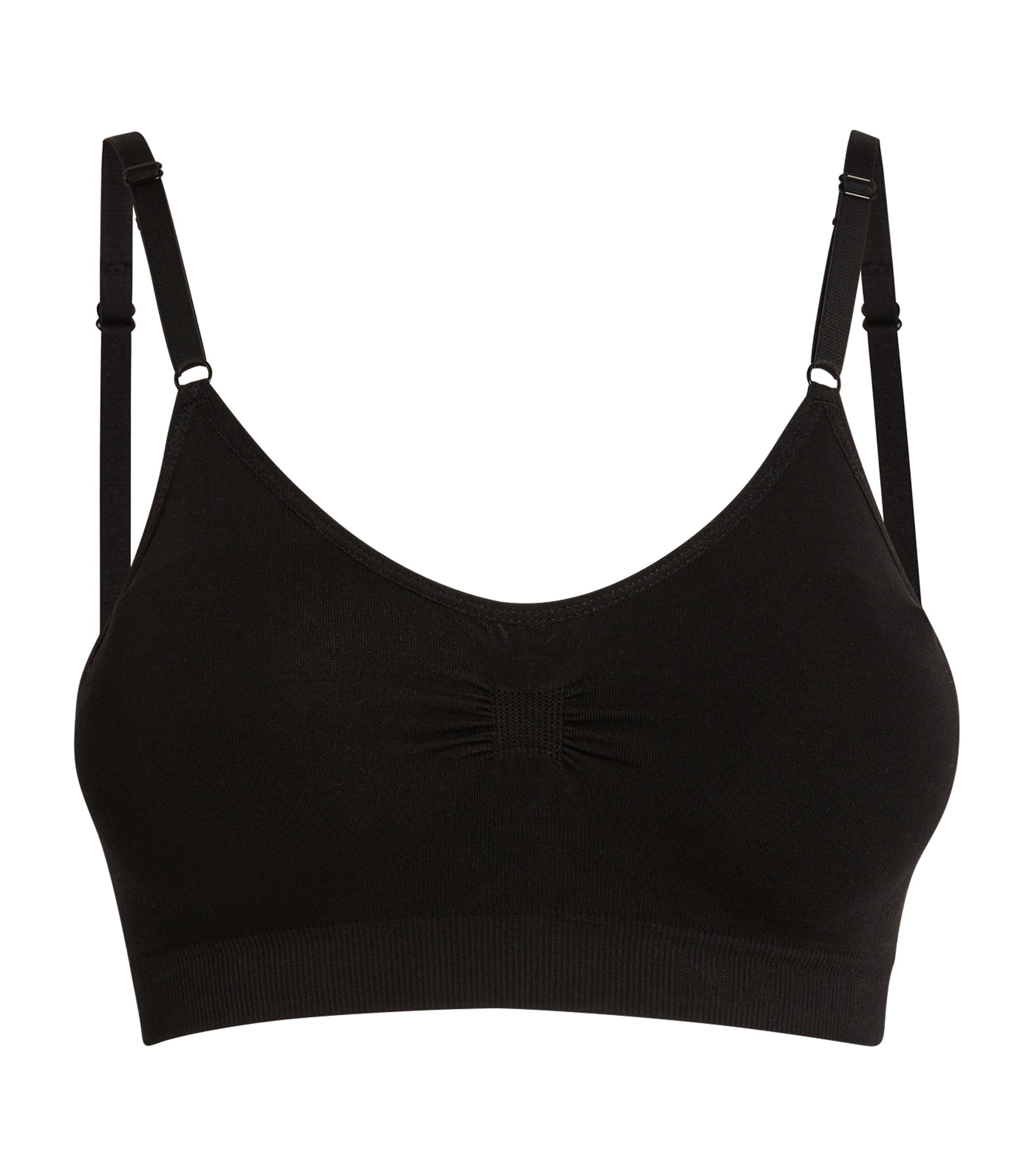 Dsired Black Removable-Inserts Mastectomy Bra