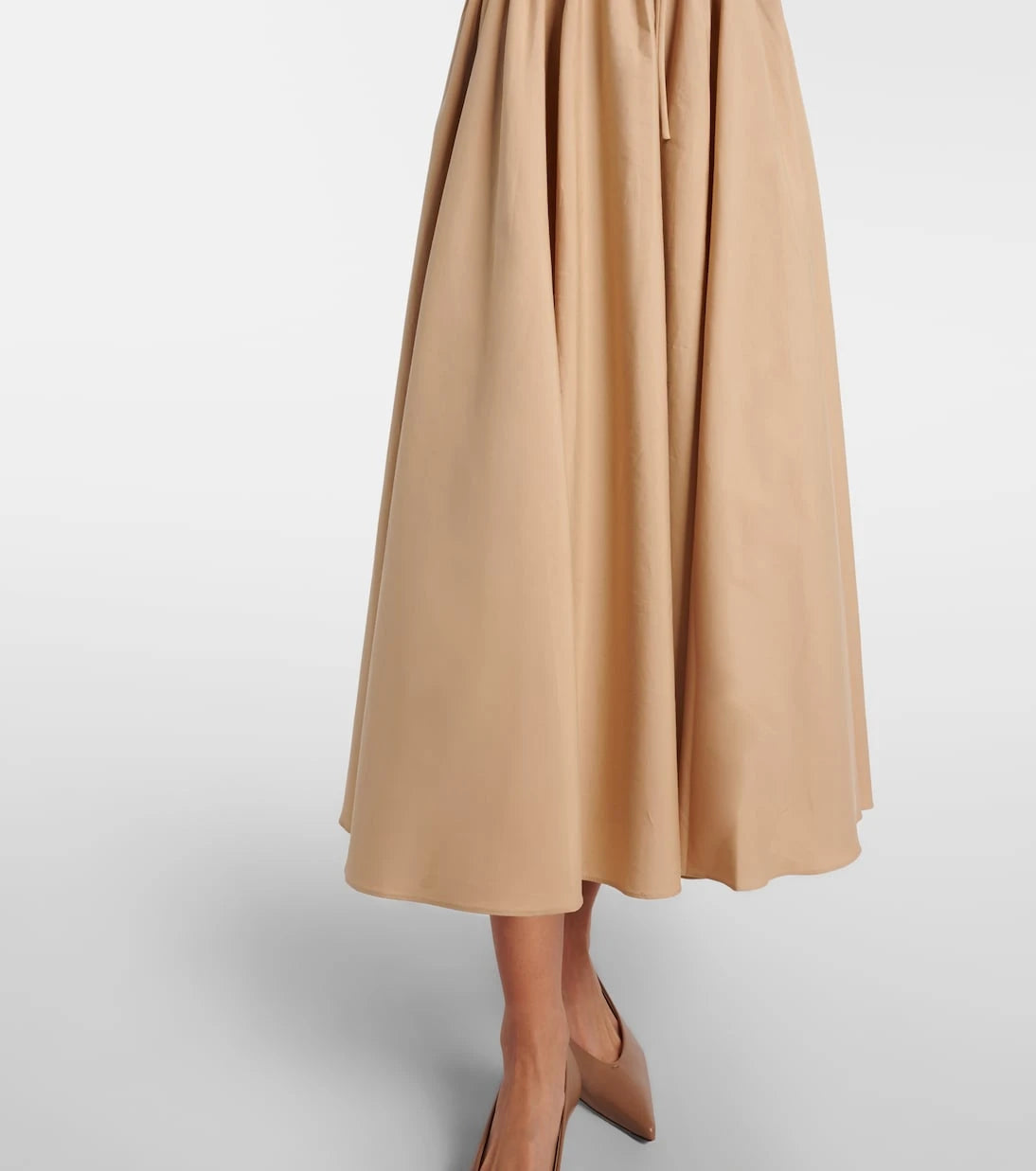 Tove - Ceres gathered cotton midi dress