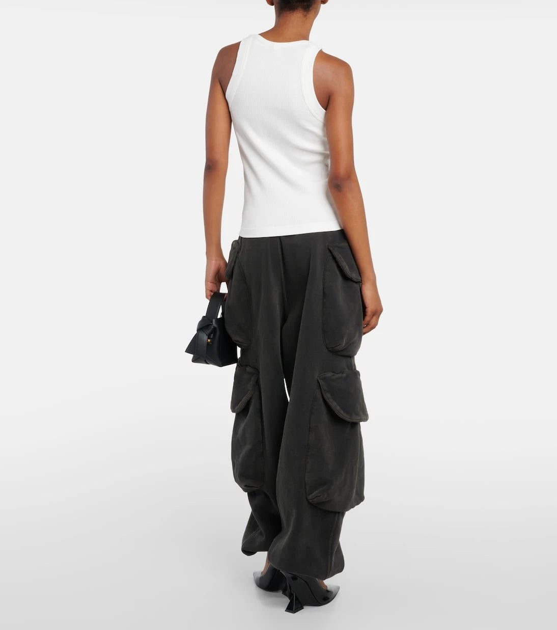 Dion Lee - توب "سيفيتي سلايدر" بلا أكمام من مزيج القطن