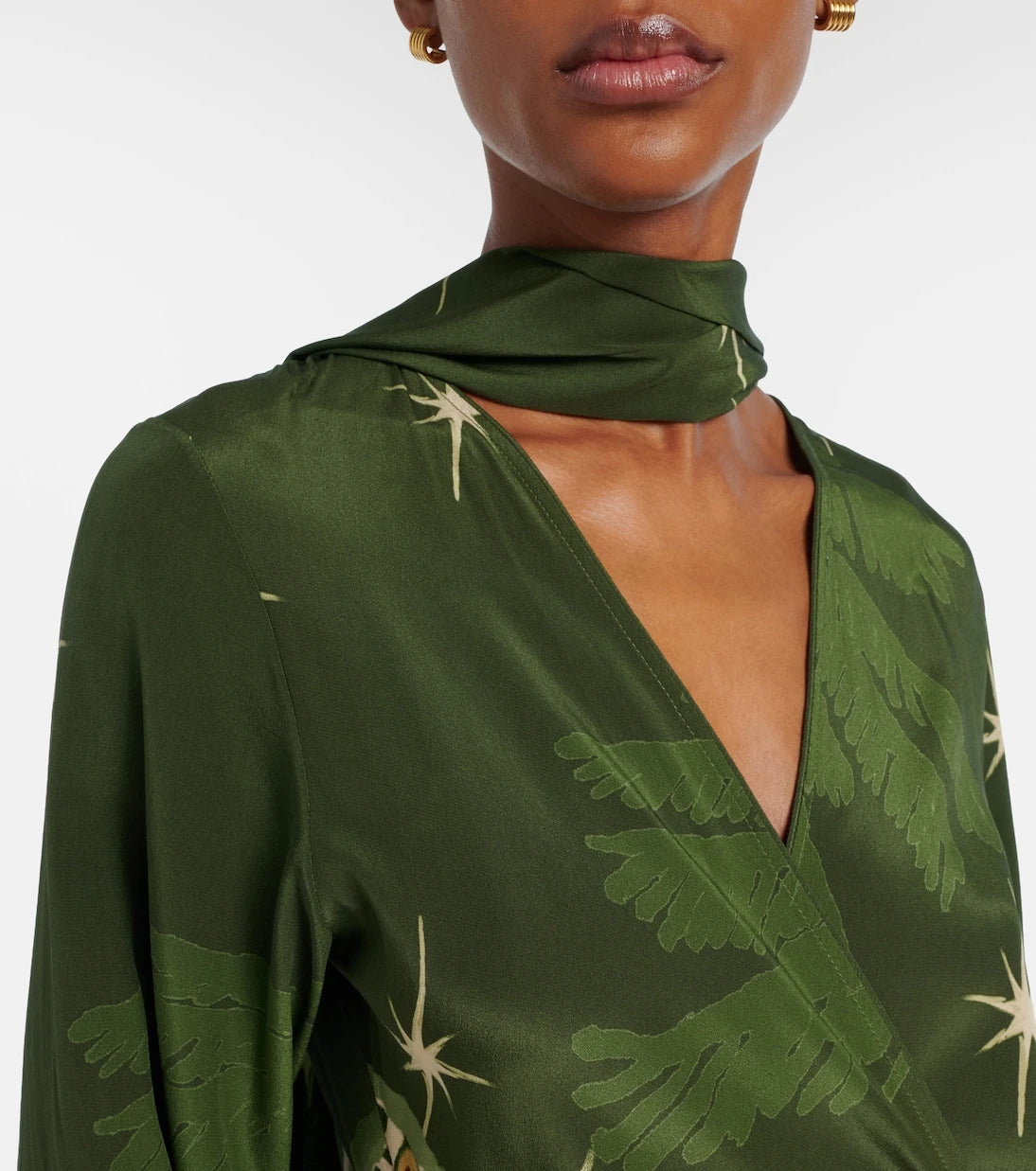 Johanna Ortiz - Printed silk midi dress