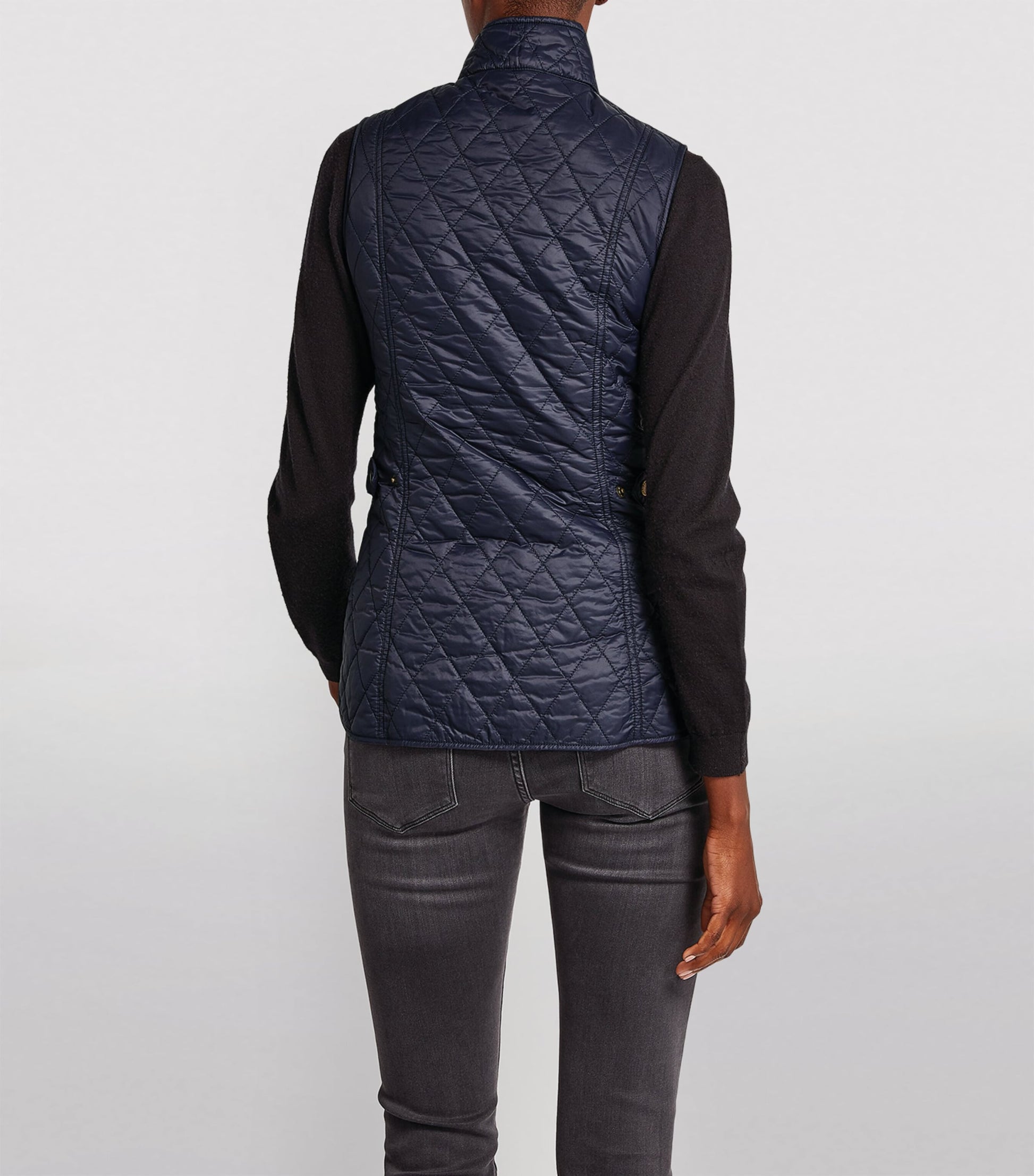 Navy Quilted Otterburn Gilet