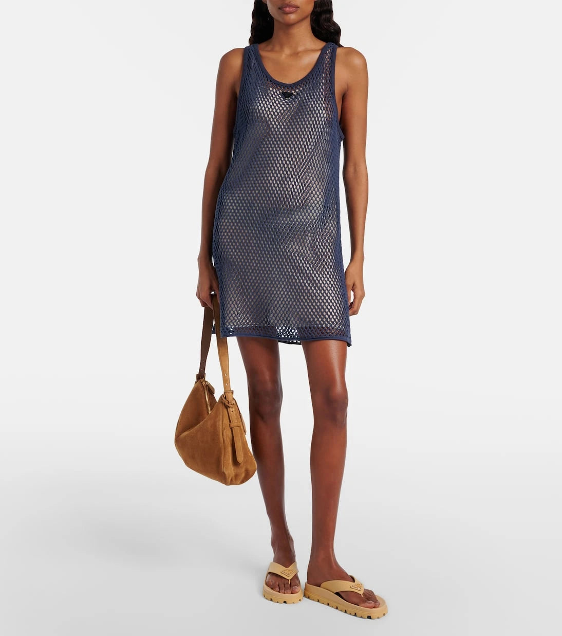 Prada - Logo thong sandals