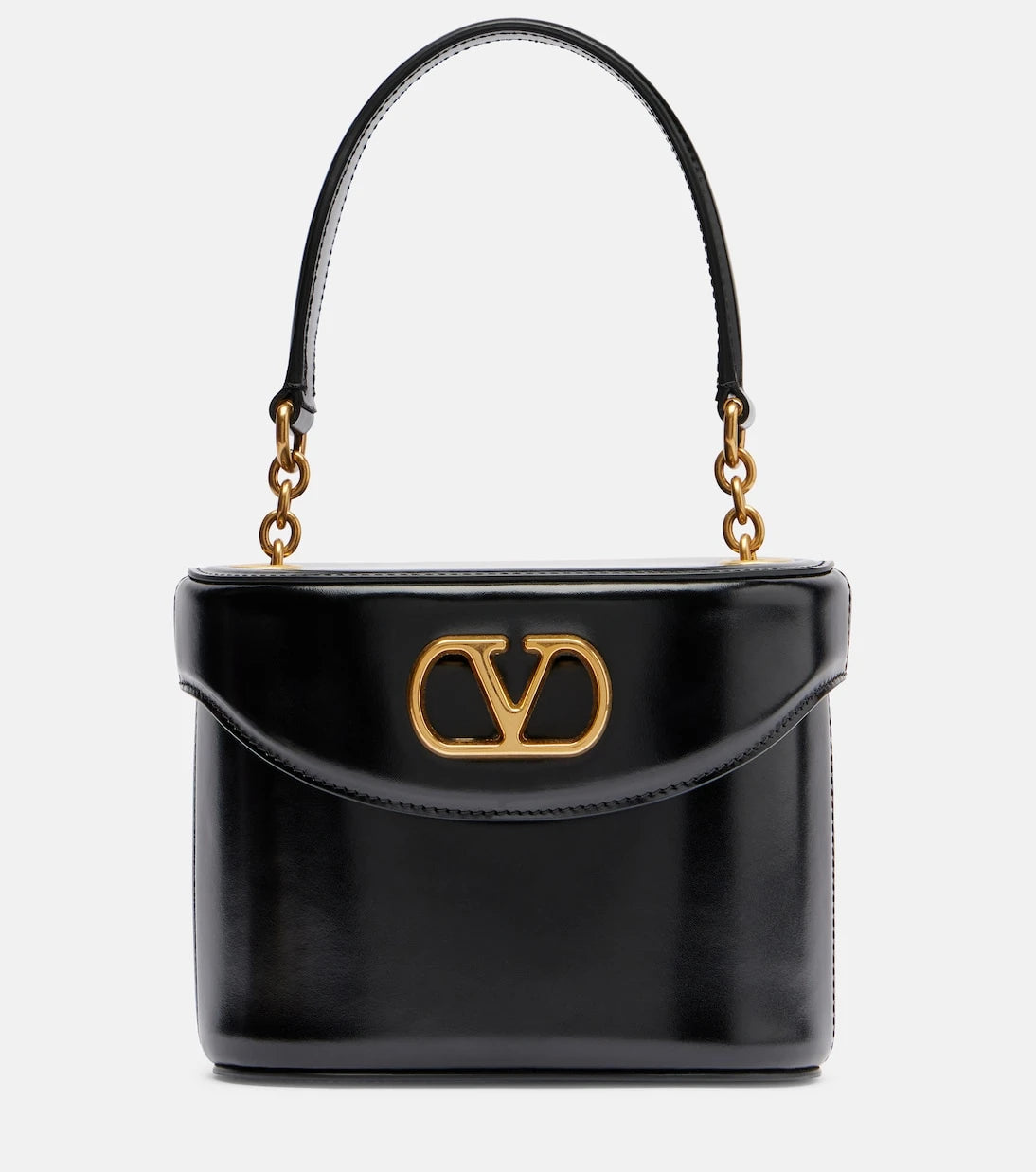 Valentino Garavani - Vain VLogo leather vanity bag