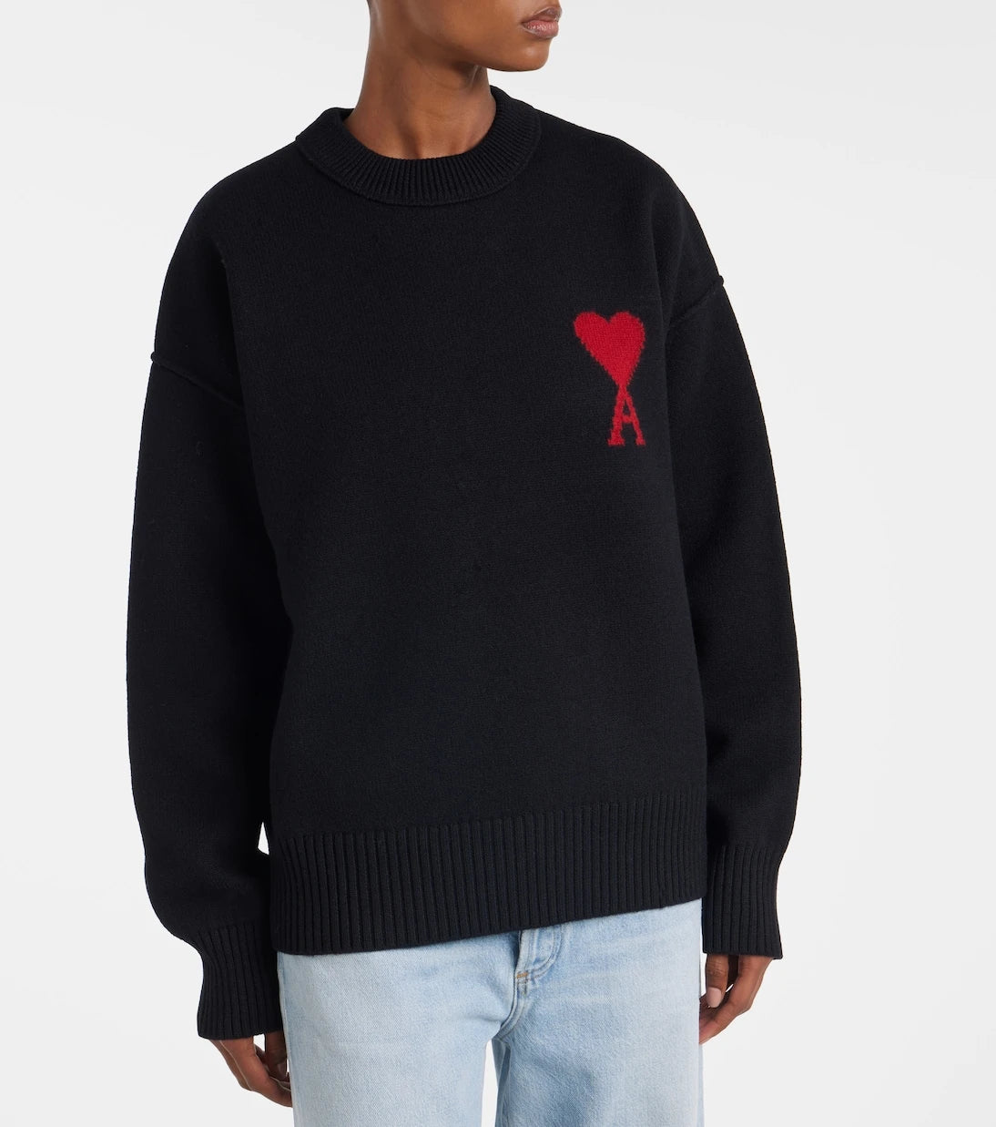 Ami Paris - Ami de Cœur virgin wool sweater