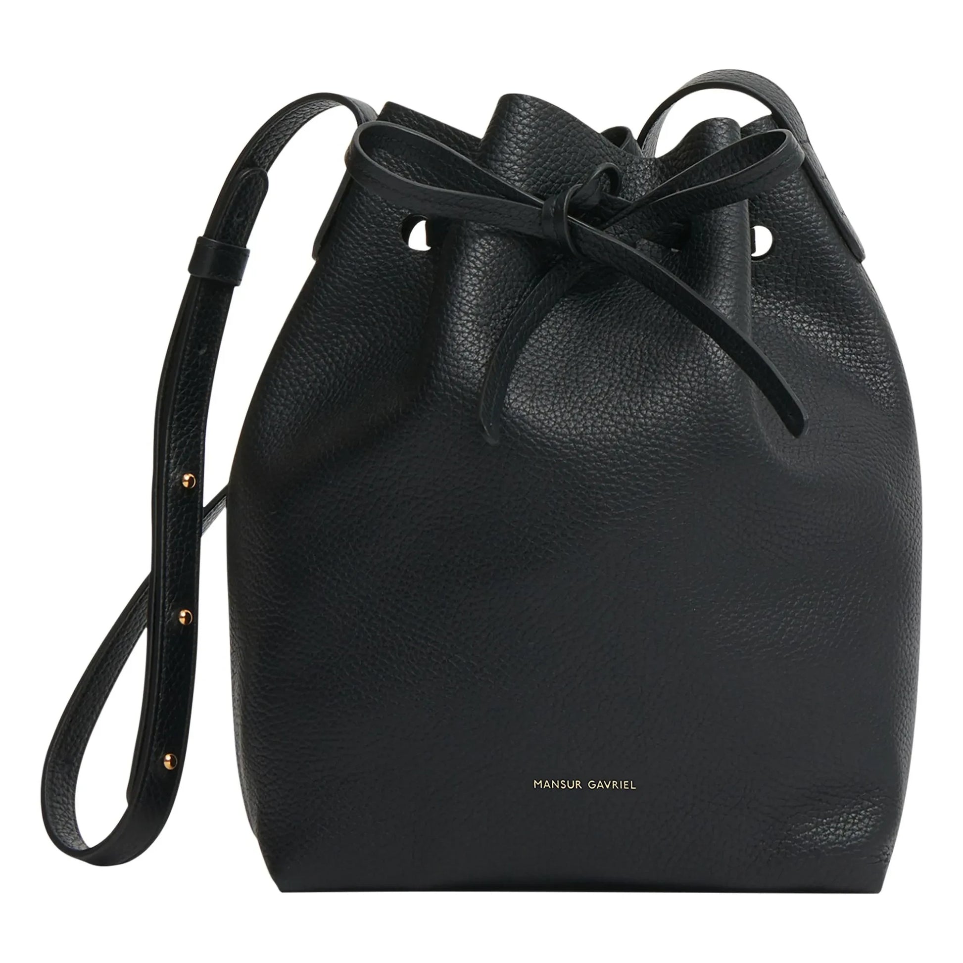Mansur Gavriel - Soft Mini Bucket bag | Black