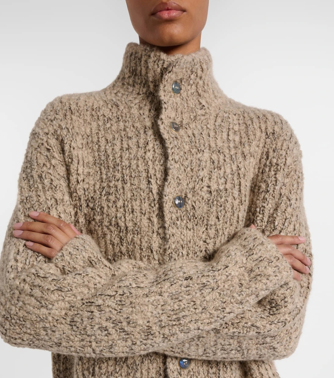 God's True Cashmere - Cashmere bouclé cardigan