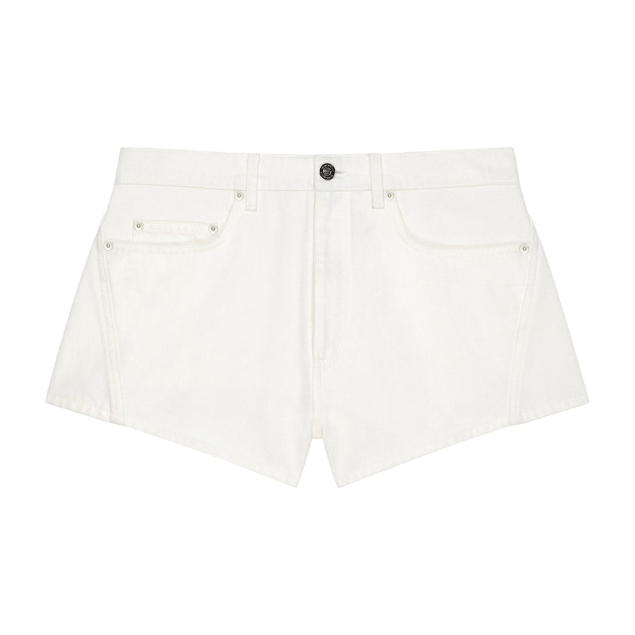 Givenchy White Denim Shorts