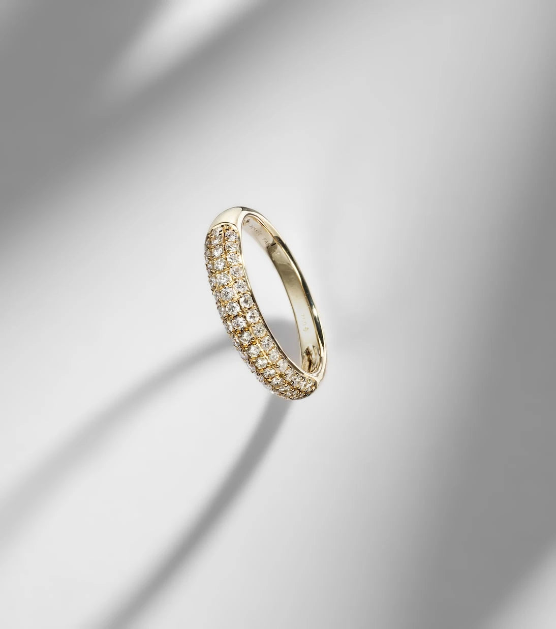 Persée - 18kt gold ring with diamonds