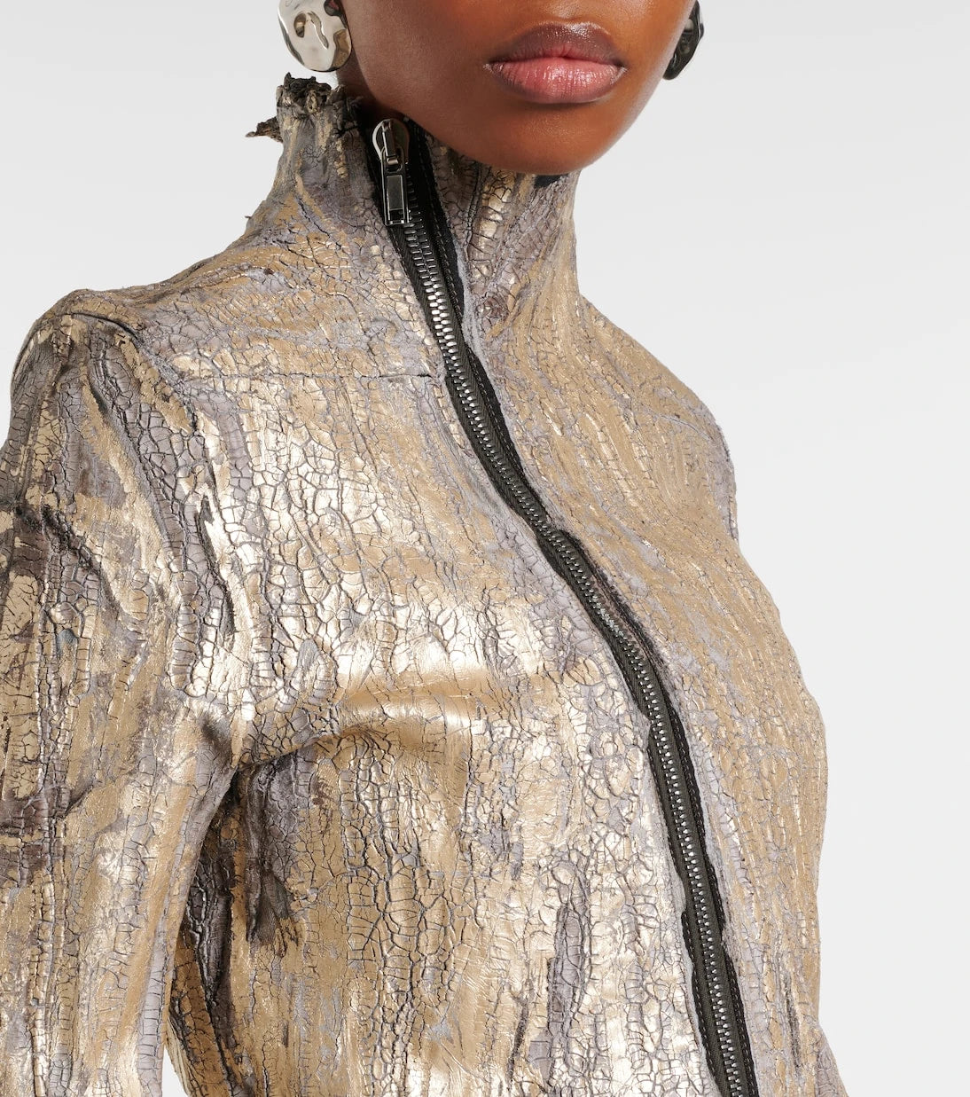 Rick Owens - Gary coated denim jacket