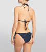 Navy Side-Tie Bikini Bottoms