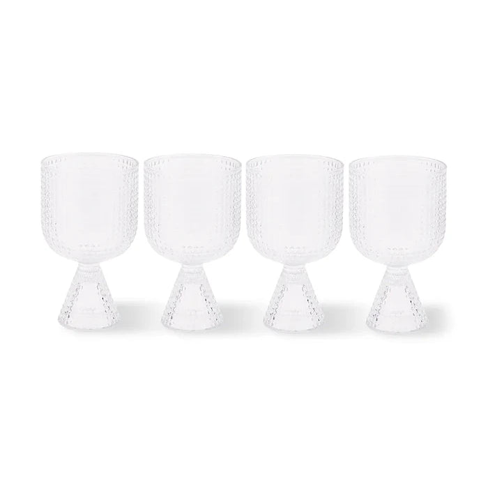 Комплект чаши за вино Pols Potten Rooftop 390 ml