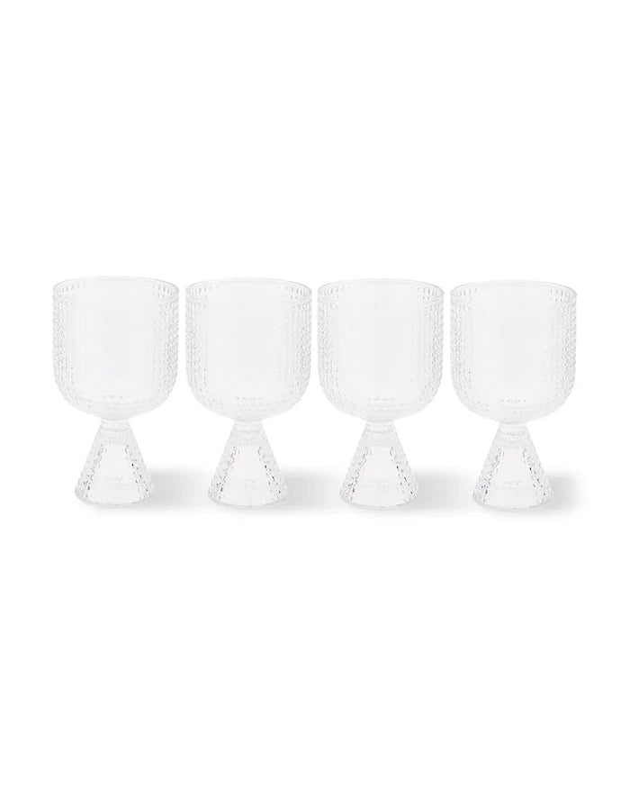POLSPOTTEN Rooftop 390 ml Şarap Kadehi Seti
