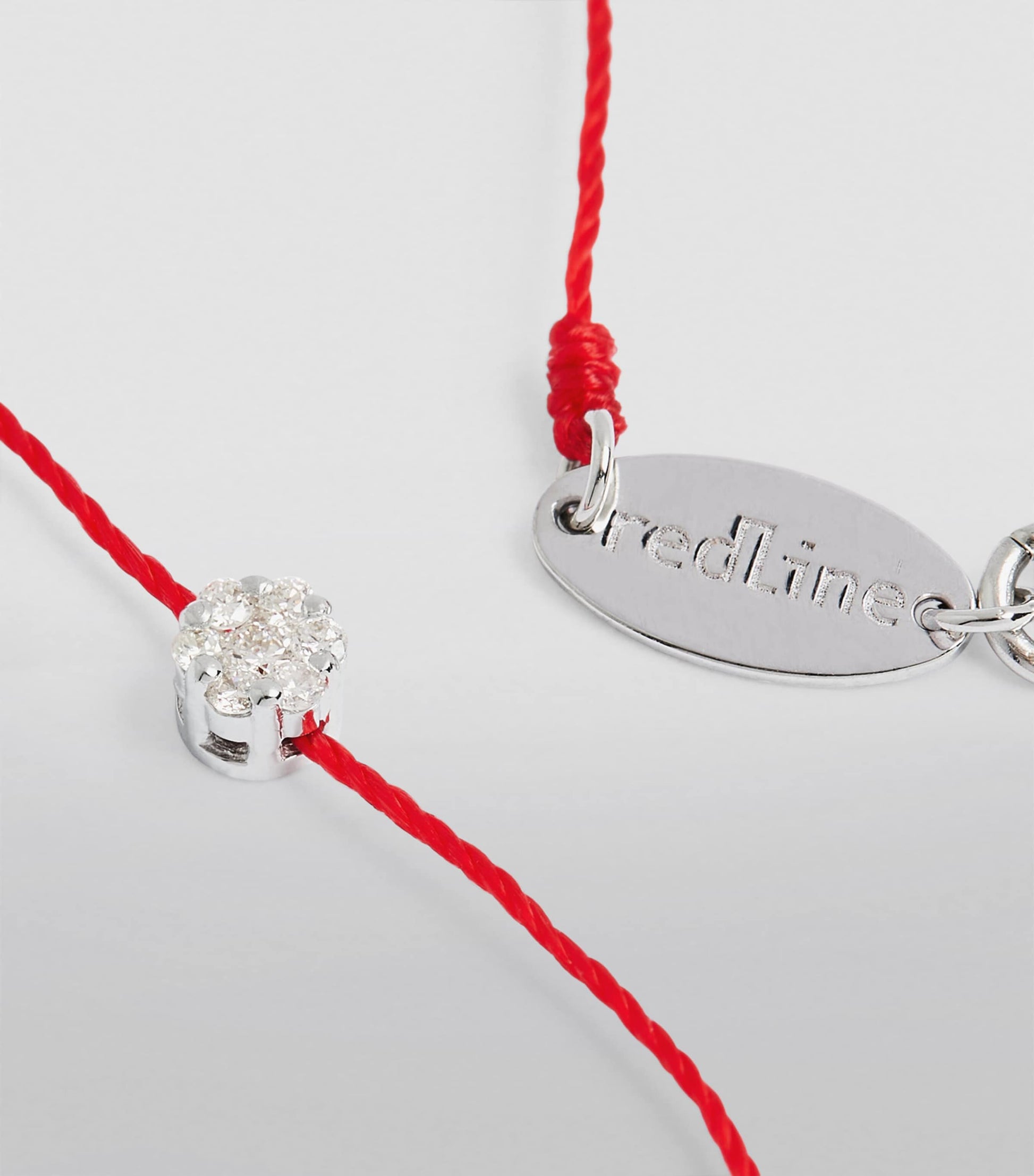 White Gold and Diamond Illusion Bracelet (16.5cm)