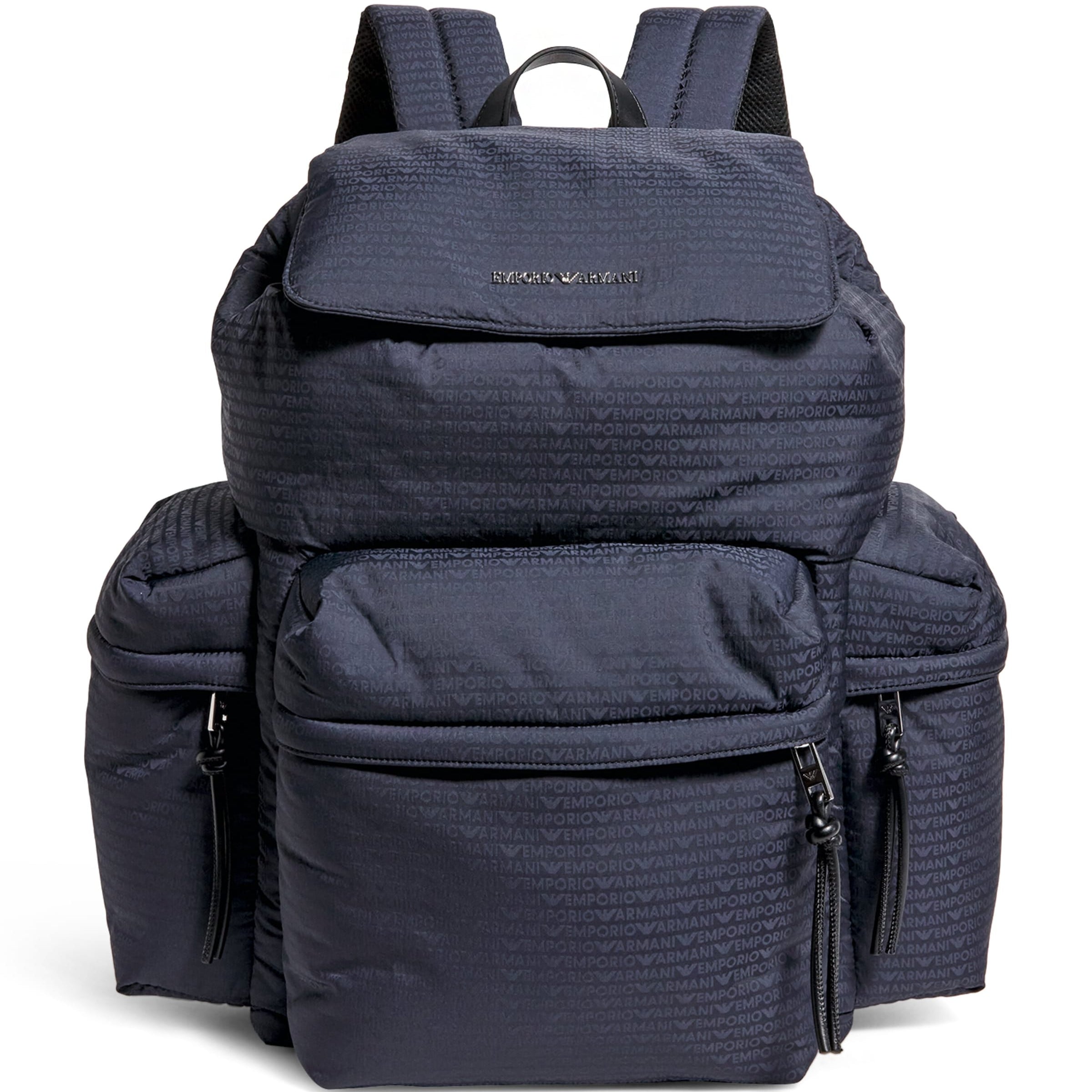 Padded Jacquard Backpack