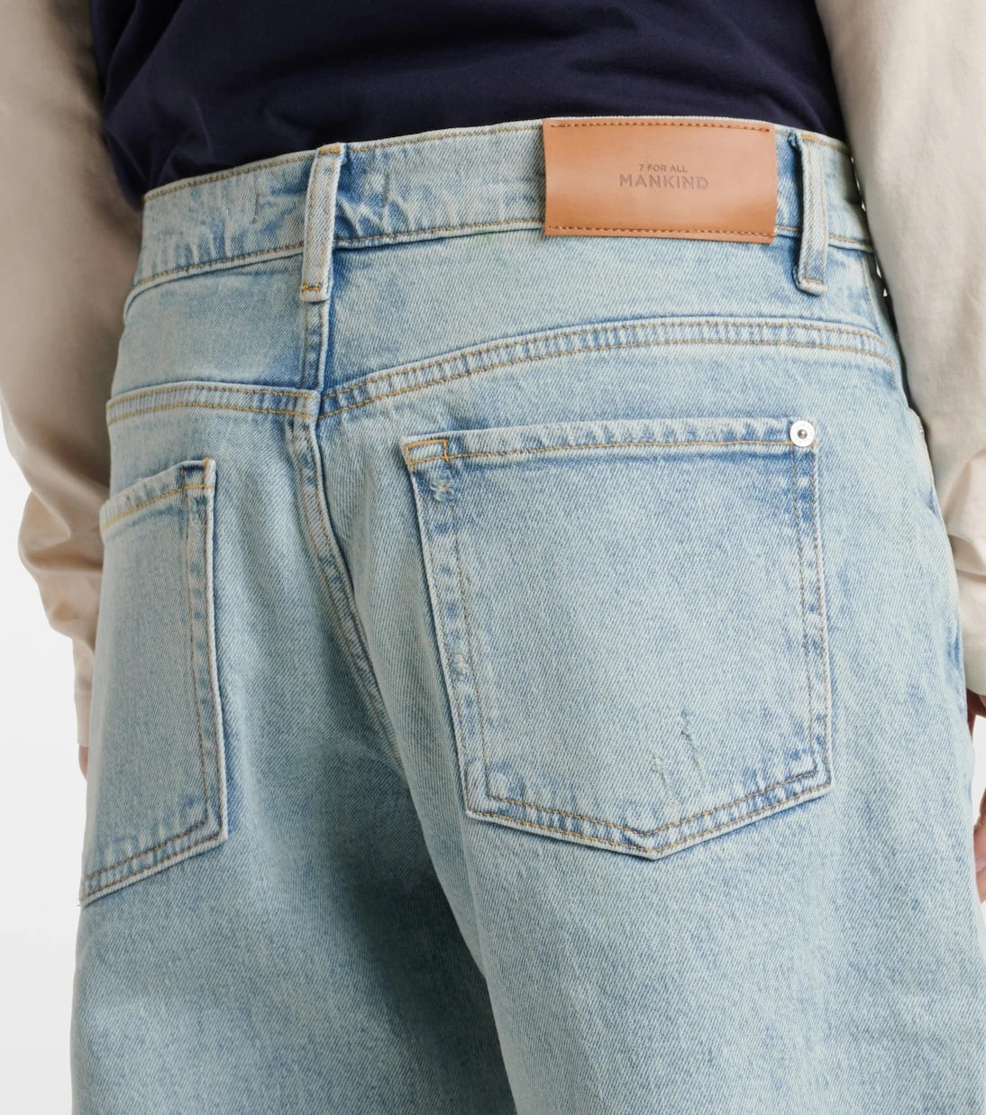 7 For All Mankind - Tess Trouser high-rise straight jeans