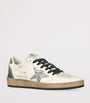 White Suede Ball Star Sneakers