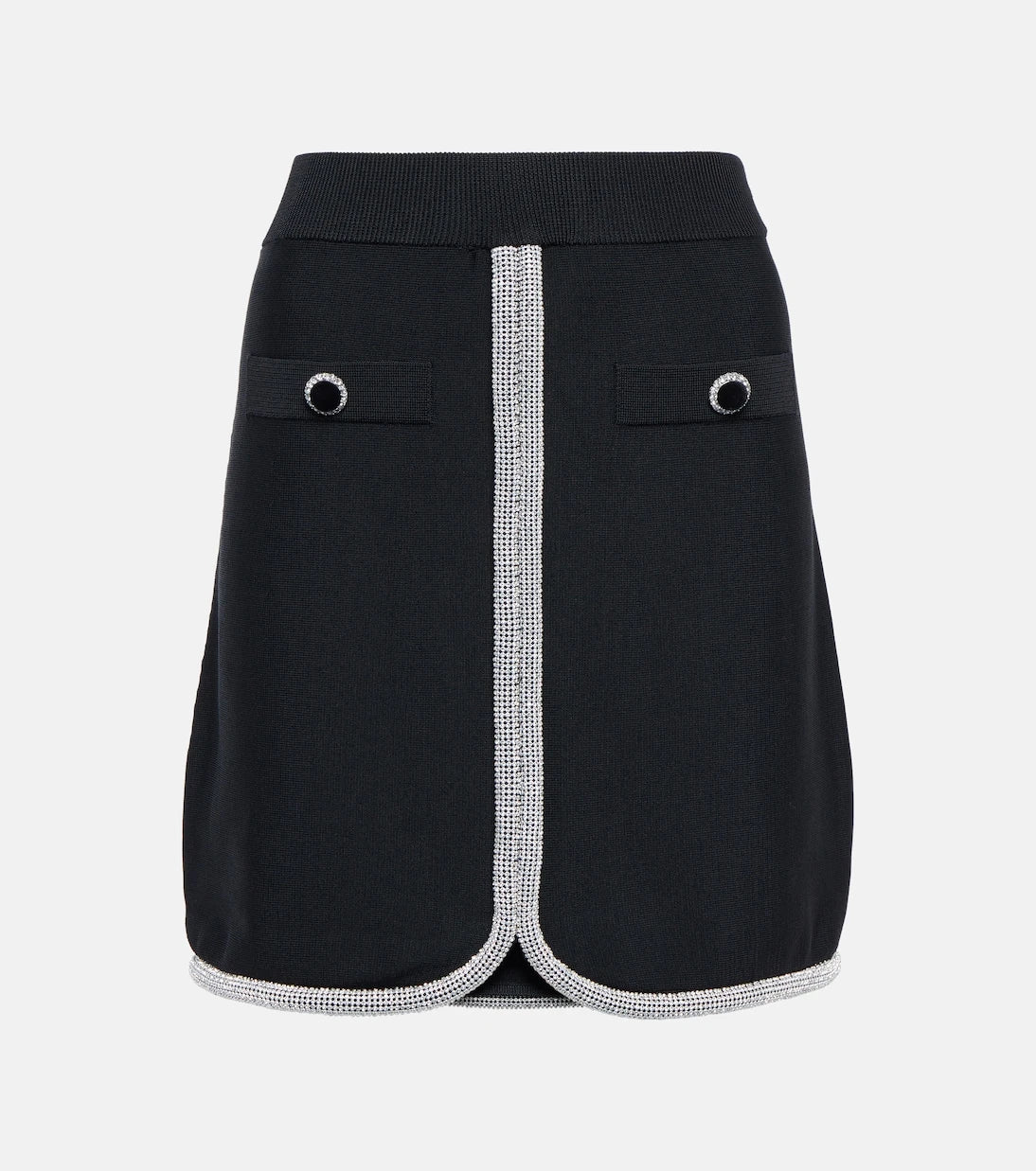 Rebecca Vallance - Raine crystal-trimmed miniskirt