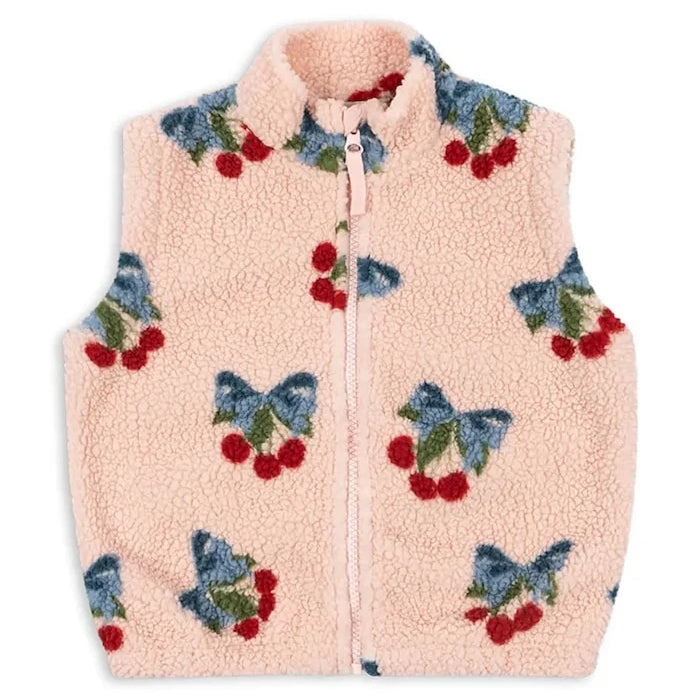 Детски елек Konges Sløjd JODY TEDDY VEST GRS