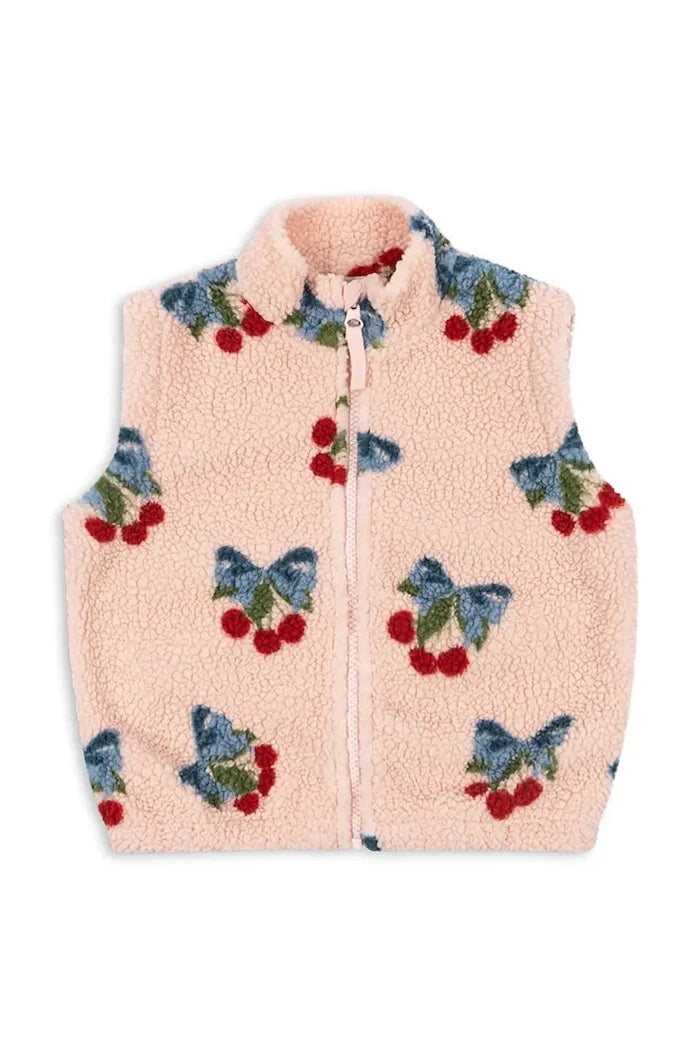 Детски елек Konges Sløjd JODY TEDDY VEST GRS