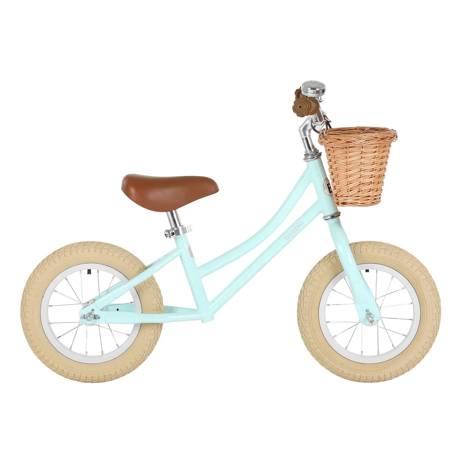 Bobbin - Gingersnap 12" Balance Bike | Pale green