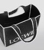 LOEWE Black x Paula's Ibiza Large Font Tote Bag