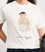 Ivory Cotton Polo Bear T-Shirt
