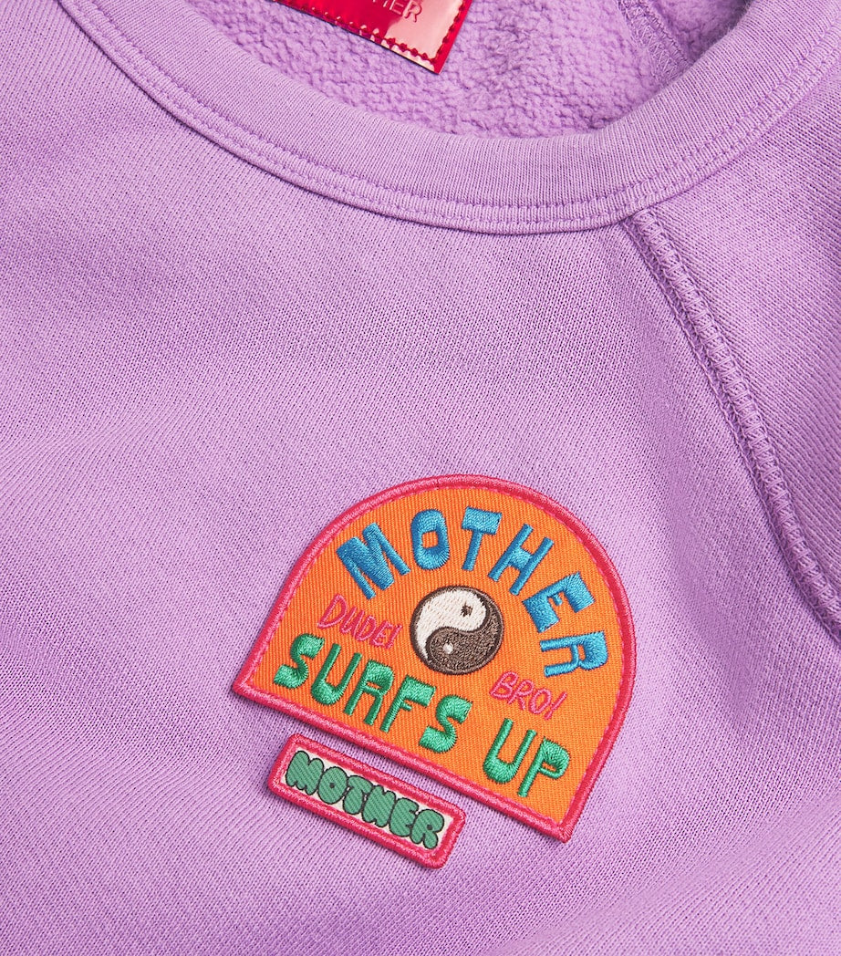 MOTHER Purple The Biggie Concert Sweatshirt