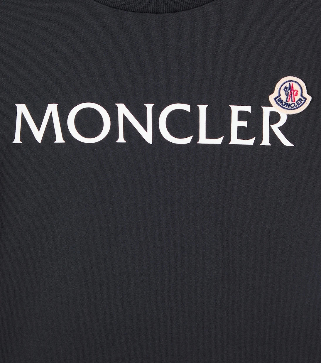 Moncler Enfant - Logo cotton jersey T-shirt