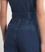 Pink Denim Anessa Utility Jumpsuit