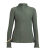 Green Plissé Abacus Top