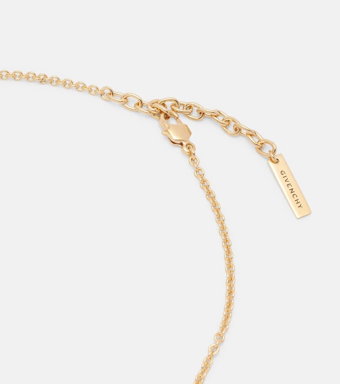Givenchy - Chain Link pearl pendant necklace