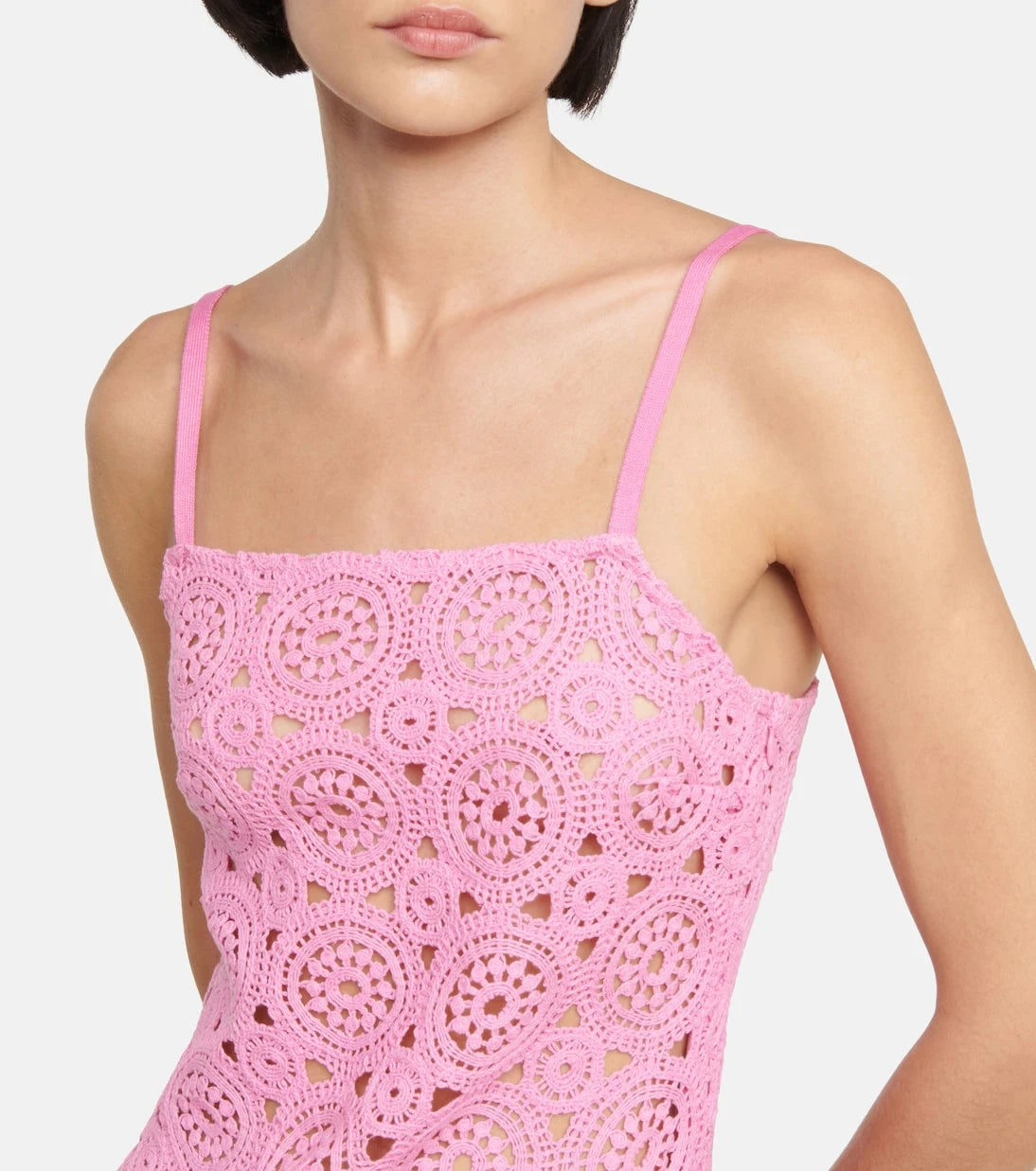 Rotate - Silke crochet slip dress