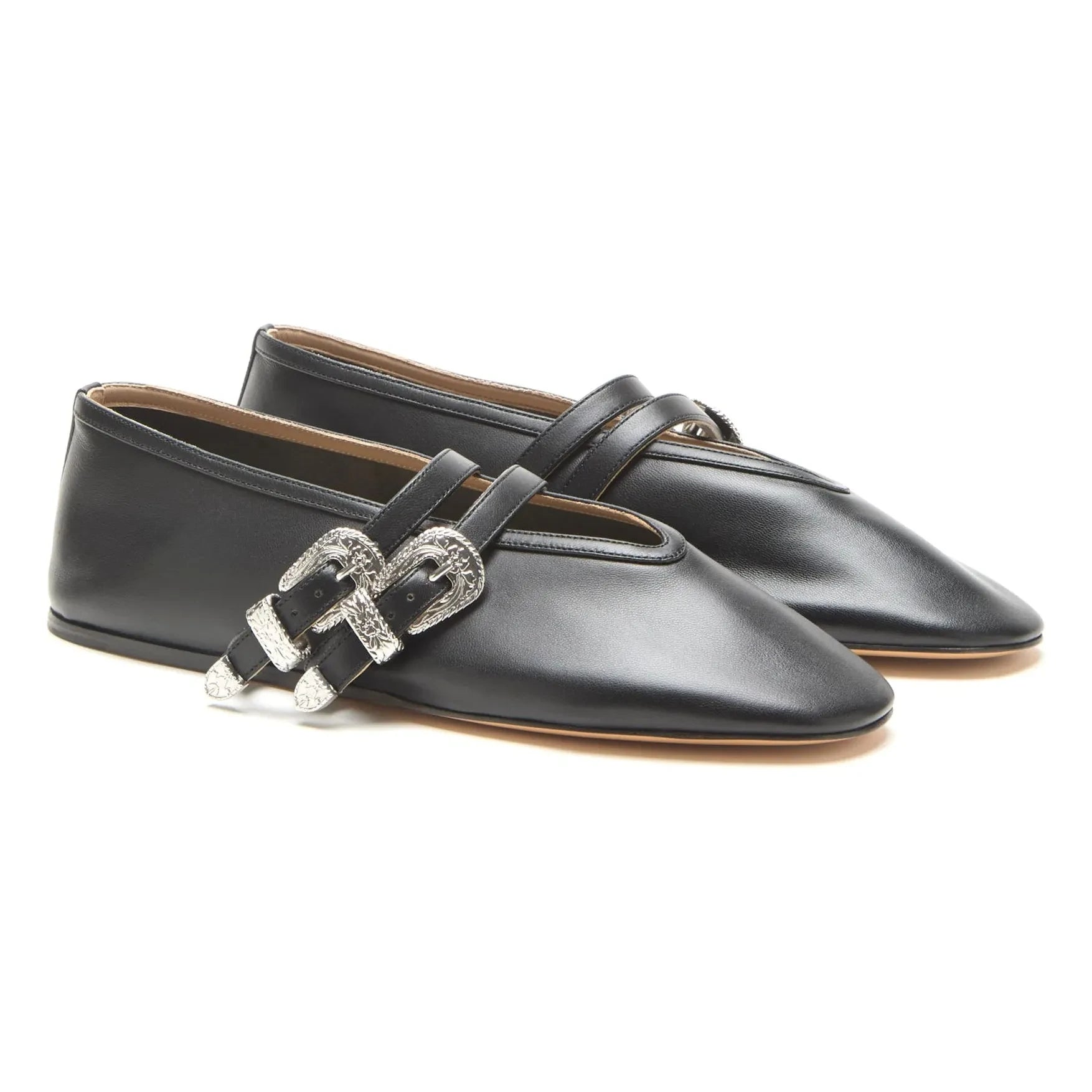 Le Monde Beryl - Ballerinas Claudia Leather | Black
