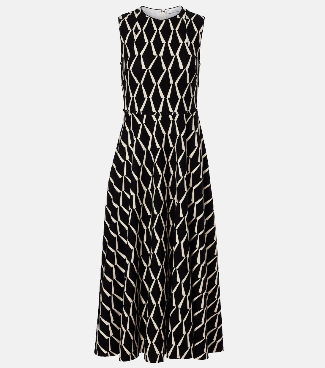 Max Mara - Lampara cotton-blend midi dress