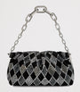 Christian Louboutin Eva Suede Strass Shoulder Bag