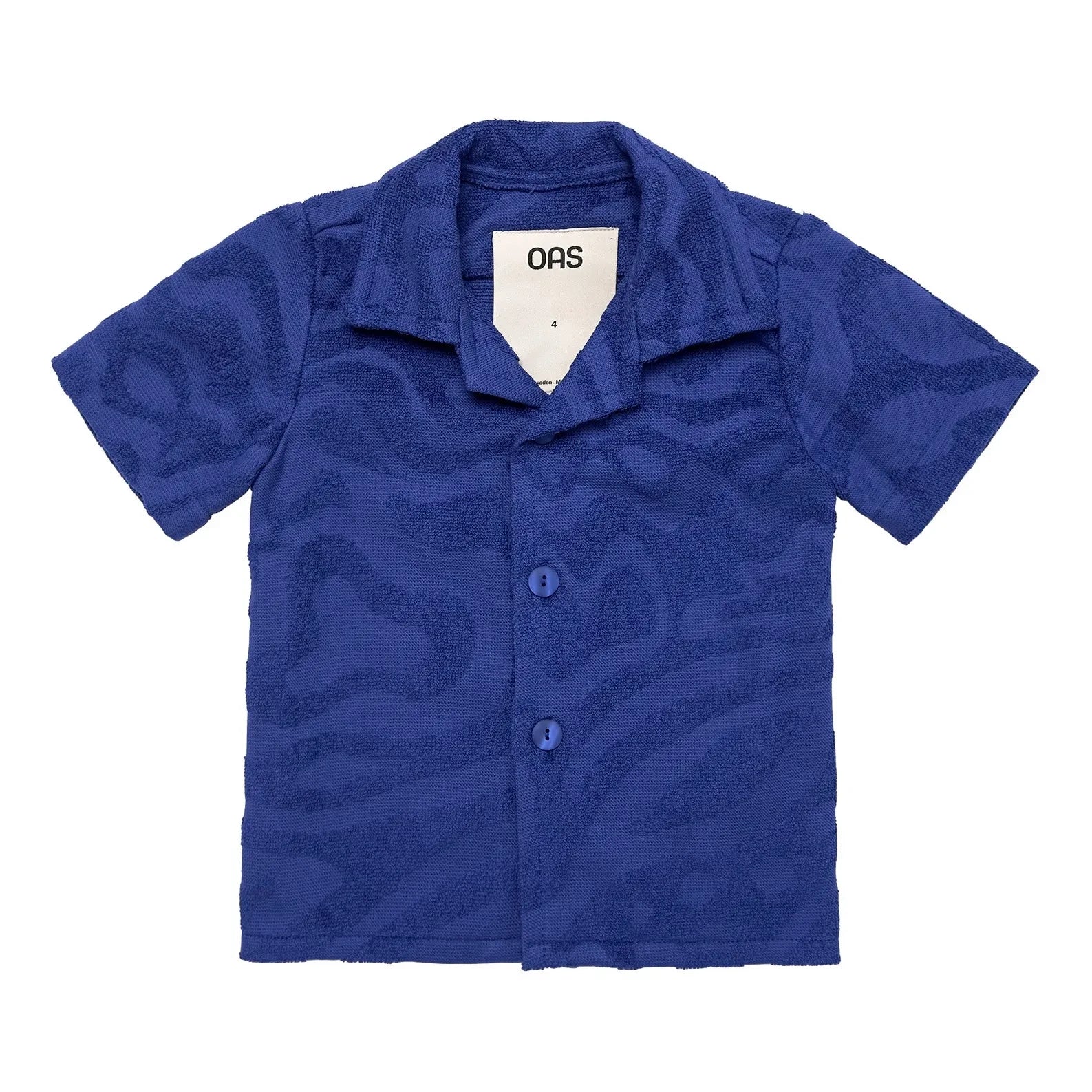 OAS - Cuba Rapture terry shirt | Blue