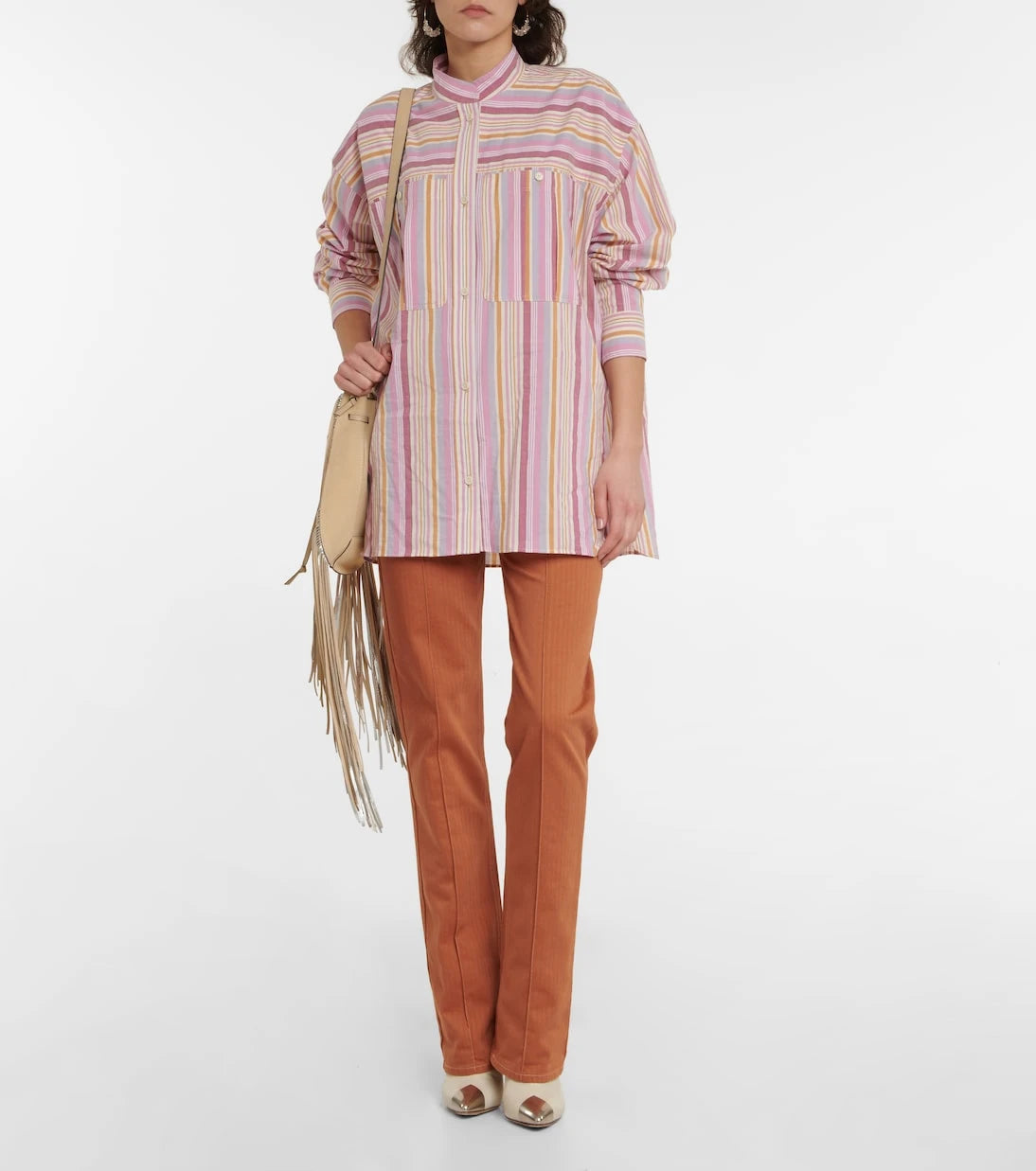 Isabel Marant - Taylor striped cotton shirt