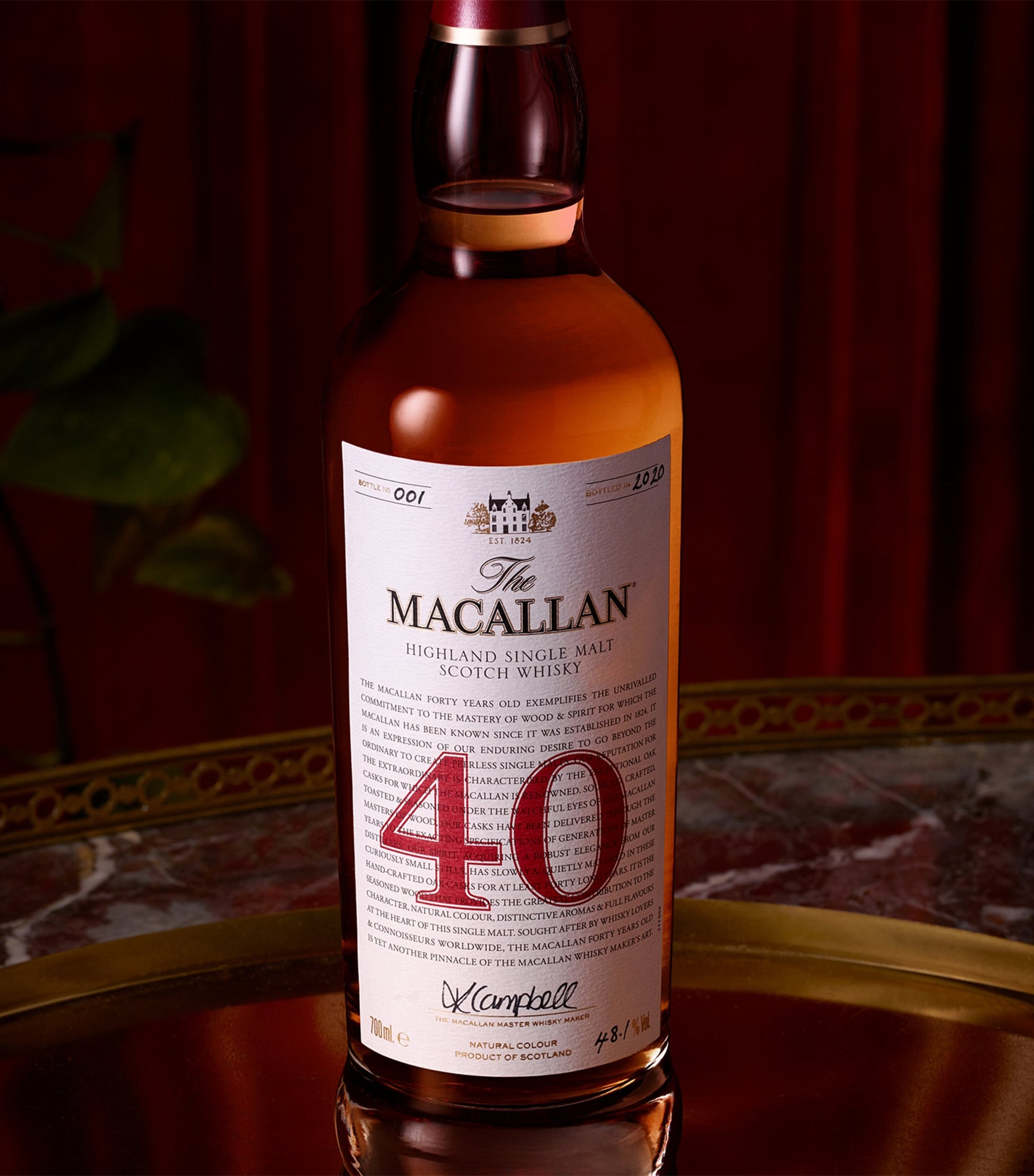 40-Year-Old The Red Collection Single Malt Scotch Whisky (70cl)