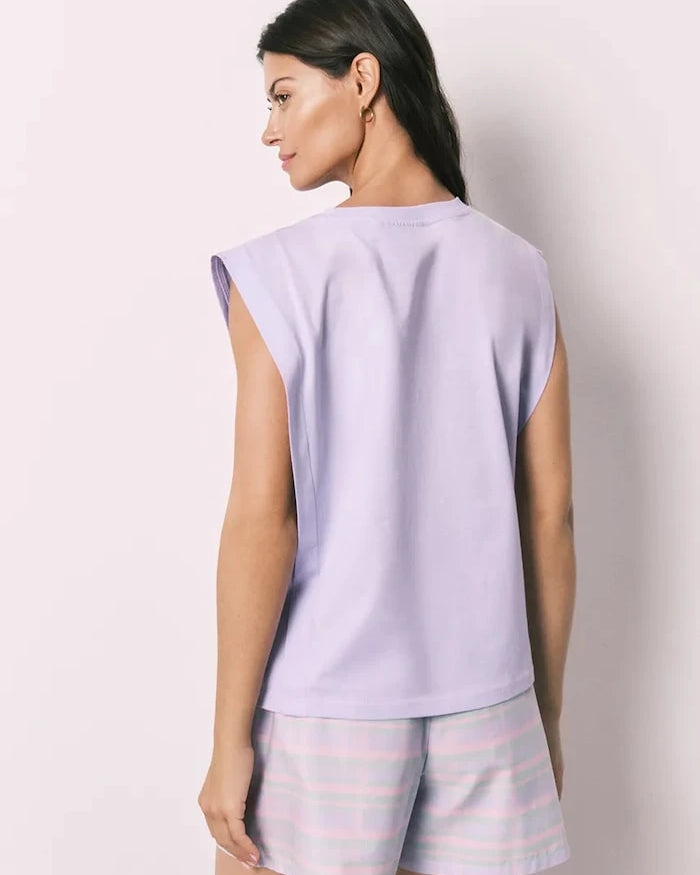 women'secret kadın pamuklu iki parçalı pijama