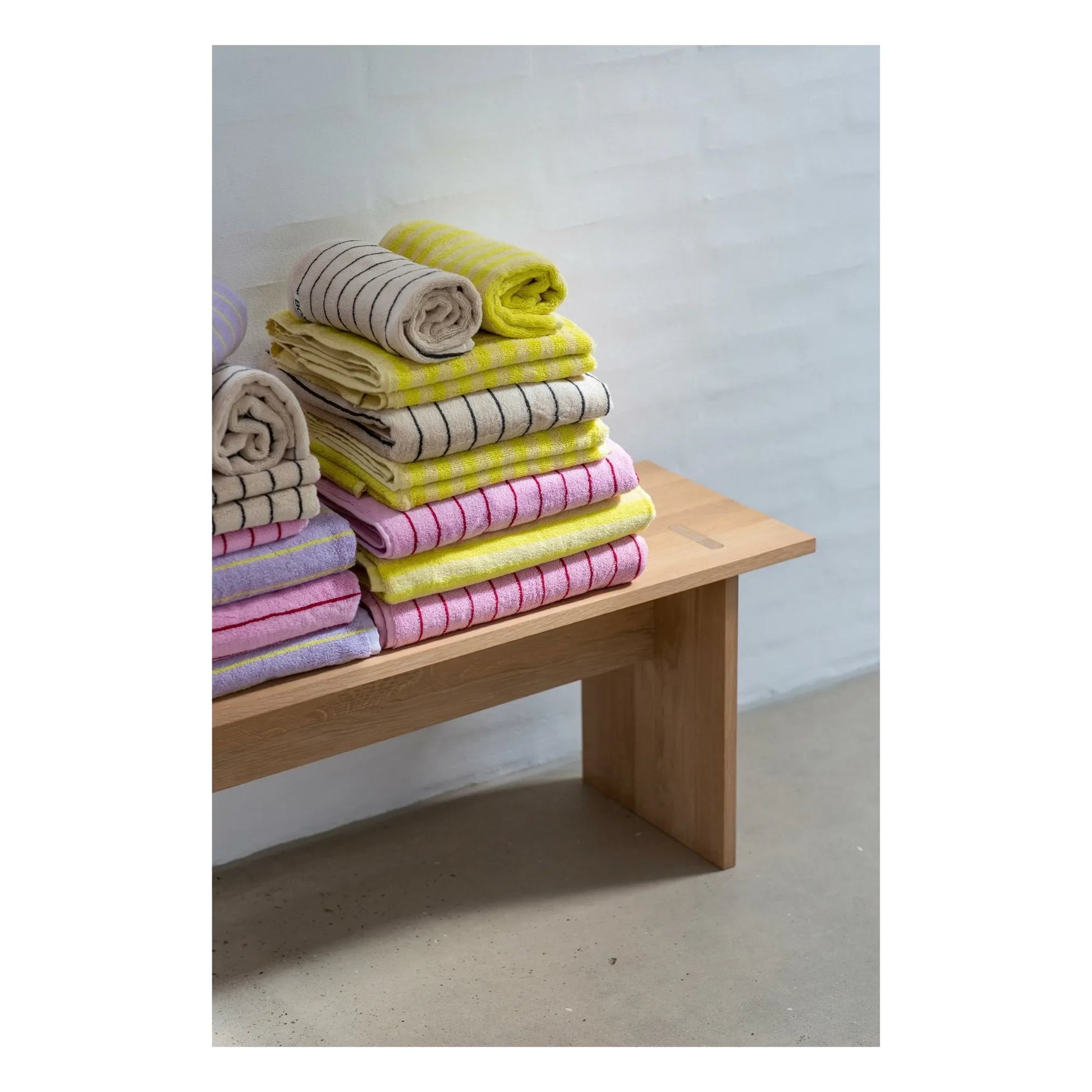 Bongusta - Naram bath towel | Yellow