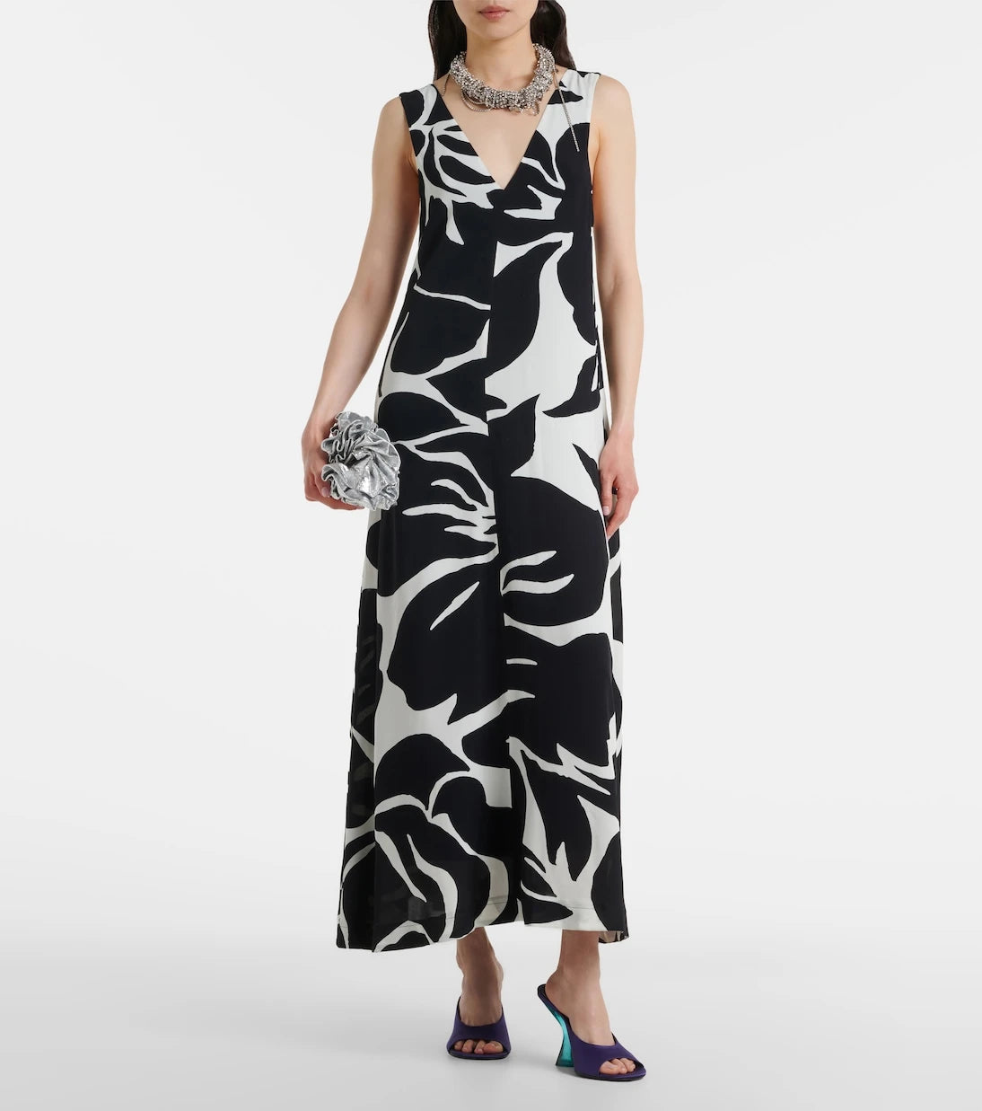 Dries Van Noten - Printed maxi dress