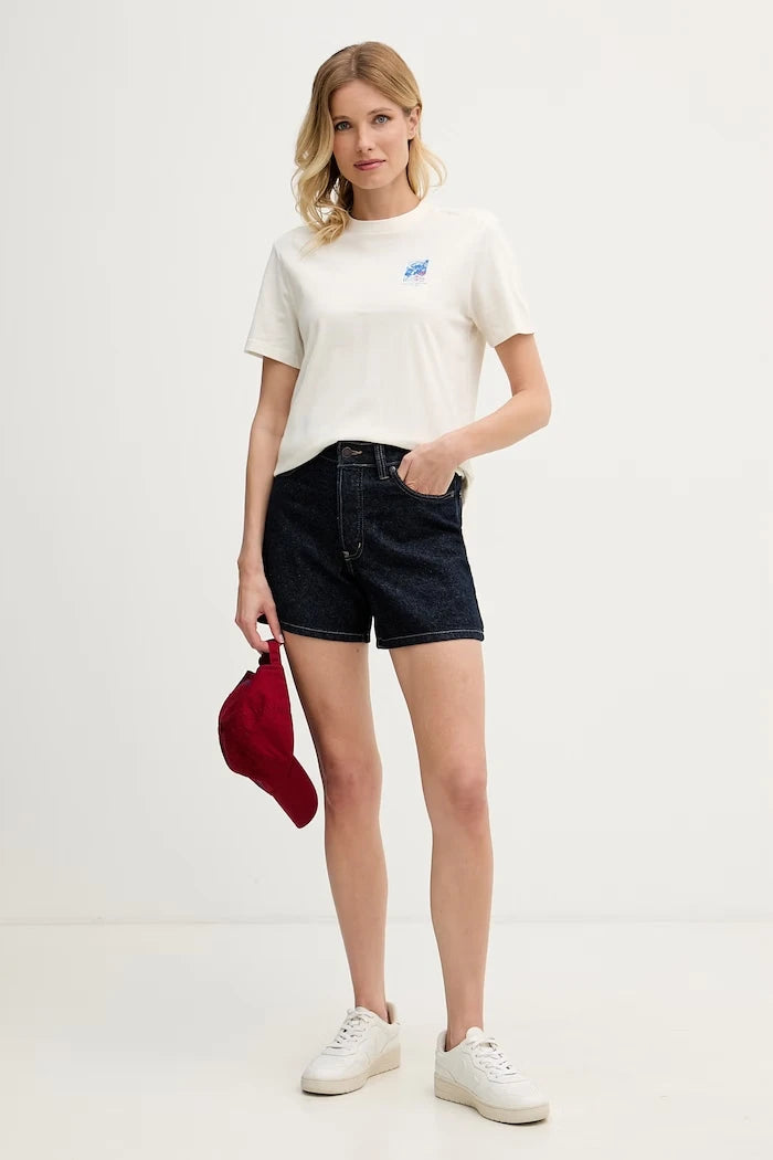 Calvin Klein Jeans Kadın Pamuklu Tişört