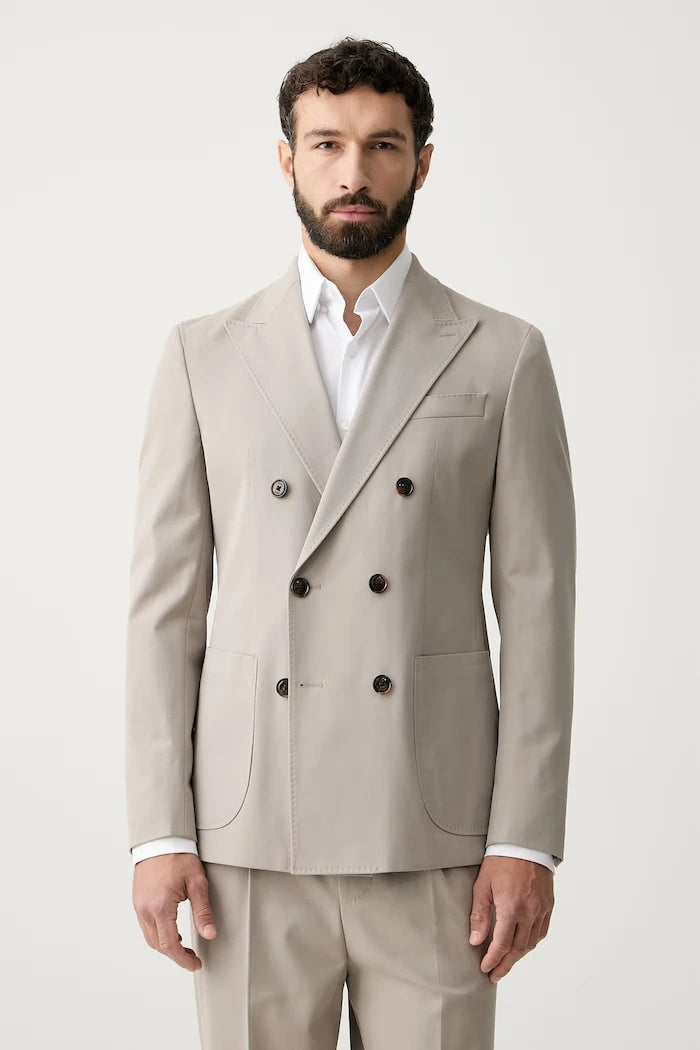 Joop! pamuklu iki parçalı erkek takım elbise