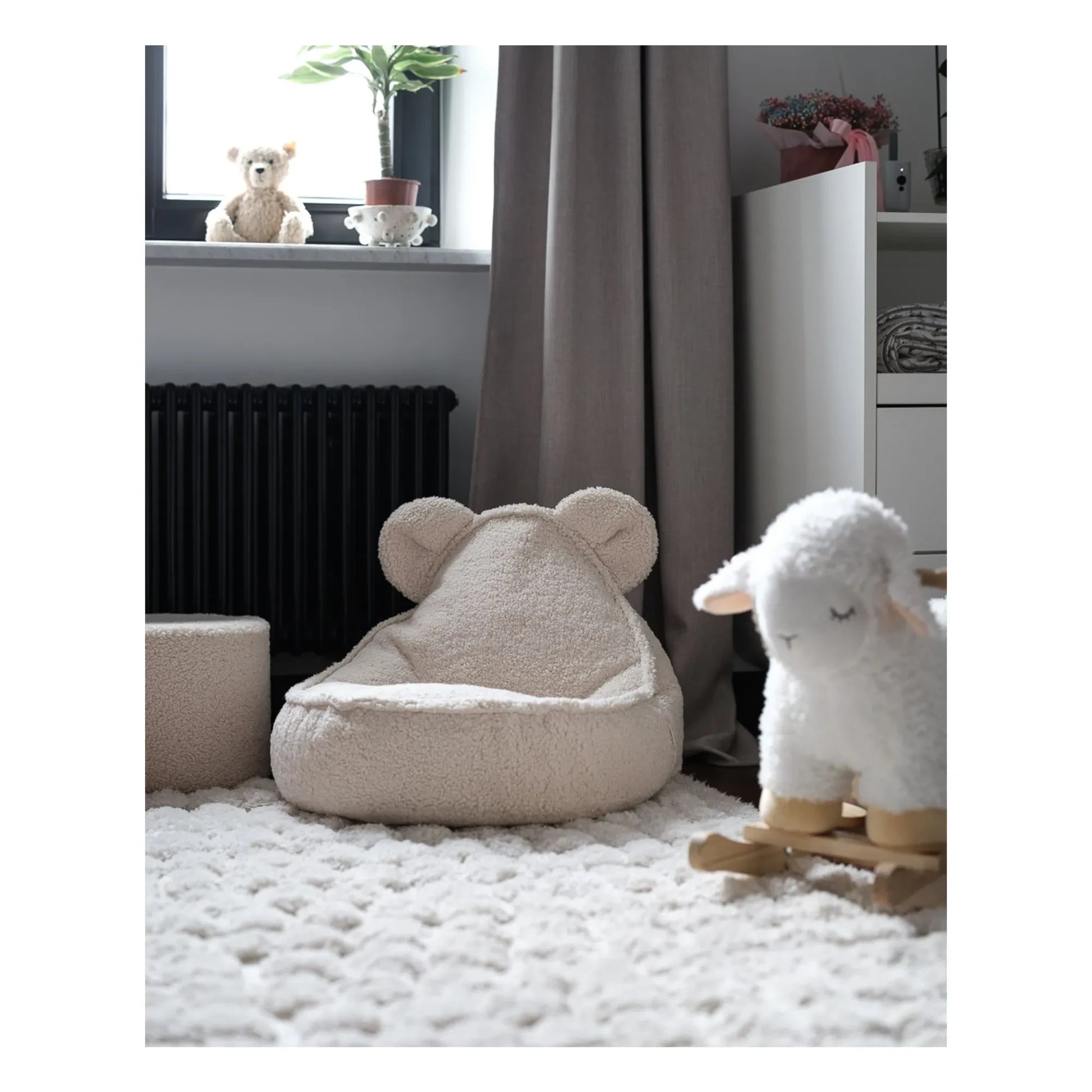 Wigiwama - Teddy Bear armchair | Ecru