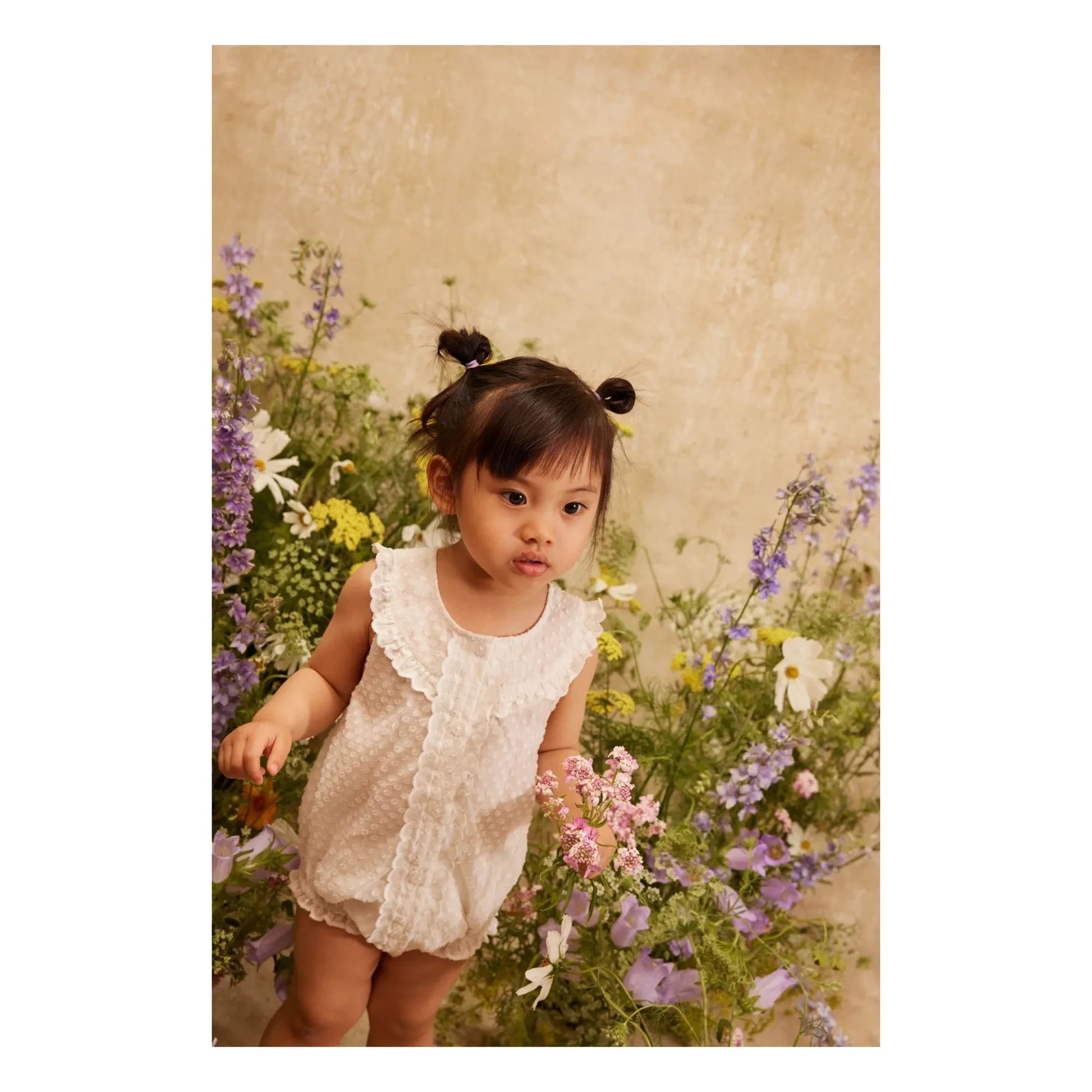 Louise Misha - Jada romper | White
