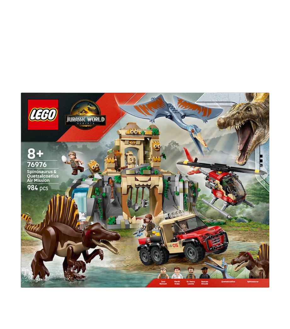 Jurassic World Spinosaurus & Quetzalcoatlus Air Mission 76976