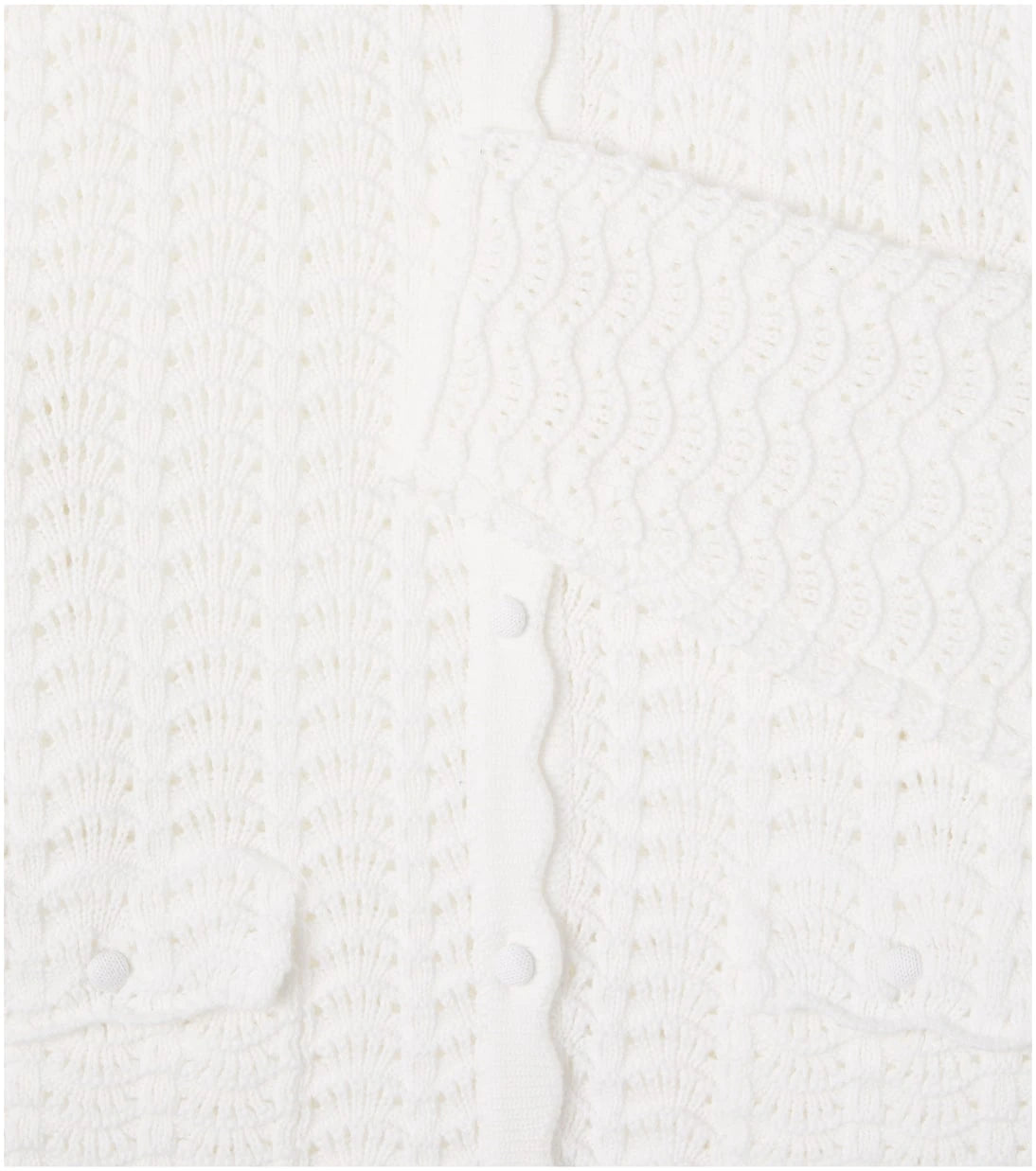 Tartine et Chocolat - Open-knit cotton cardigan